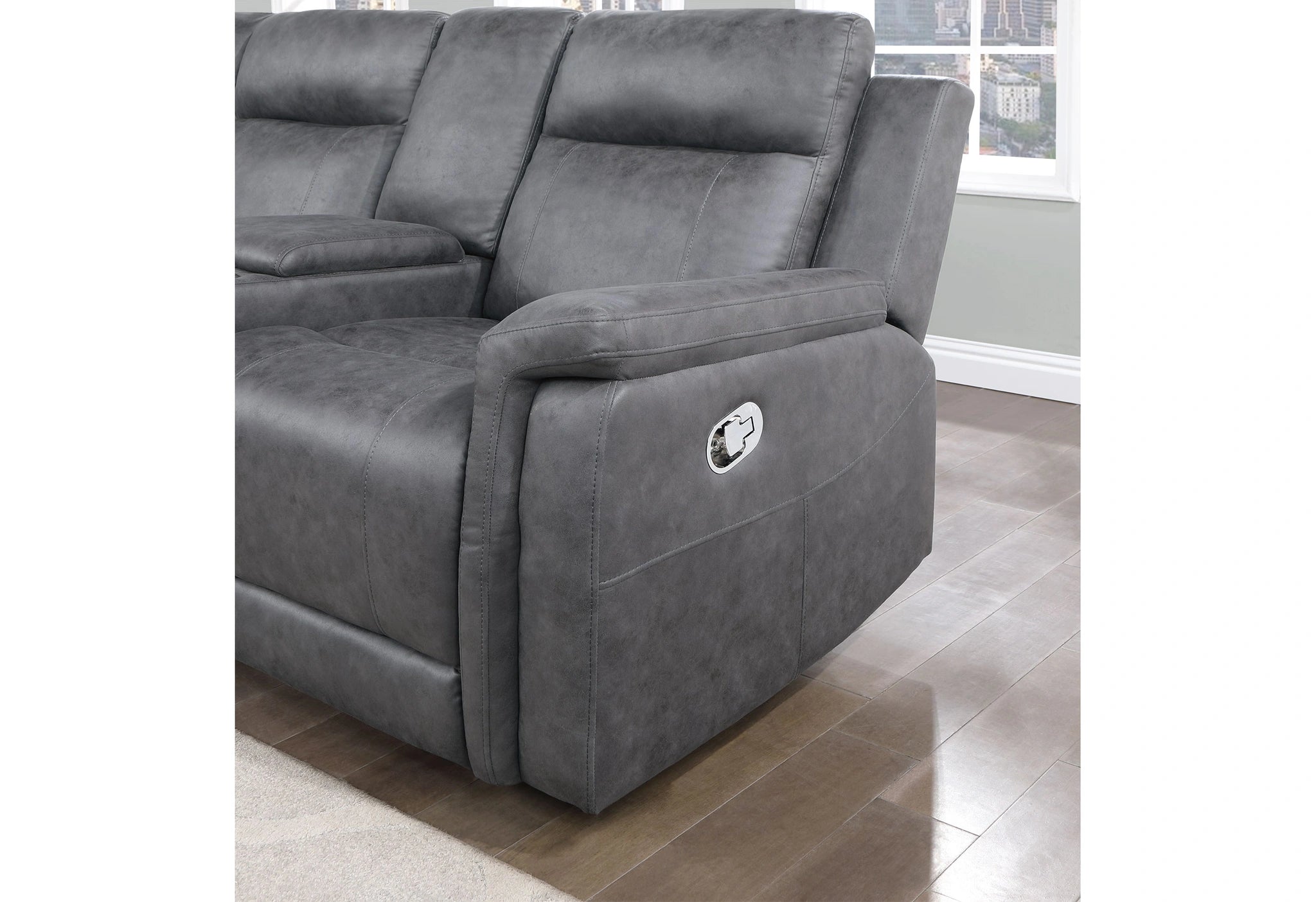 U1797 Greige Sectional