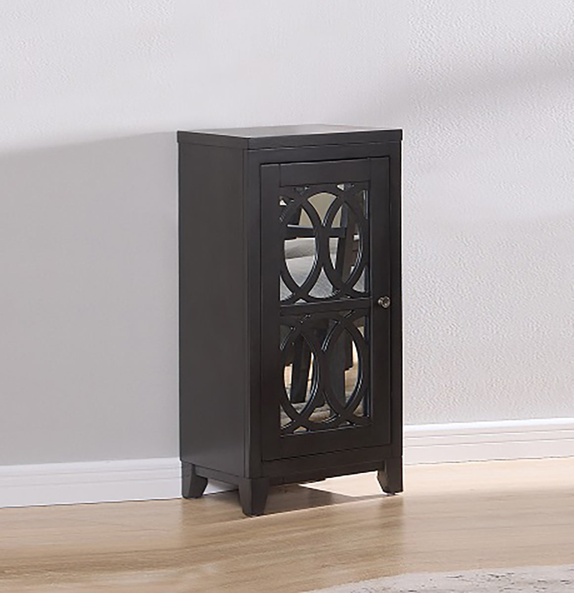 Crown Mark Furniture Buchanan Accent Cabinet in Brown image