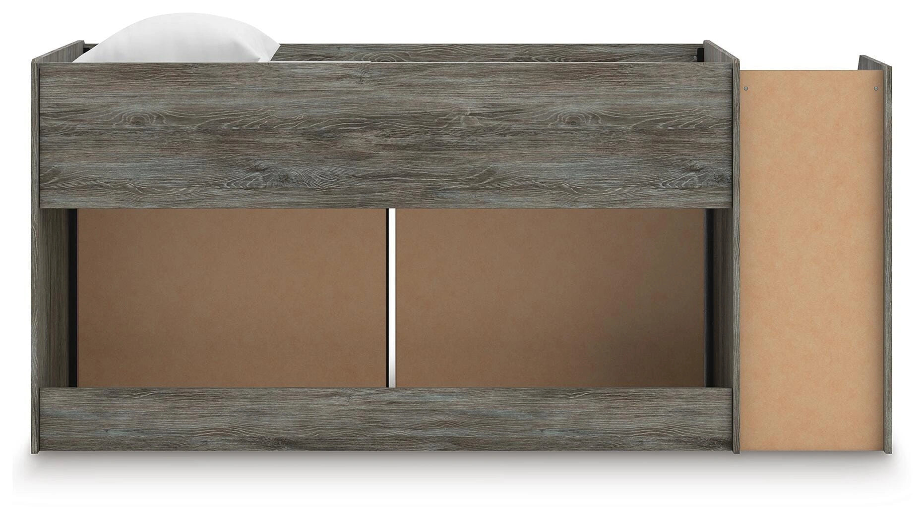 Frandern Loft Bed with Drawer Storage