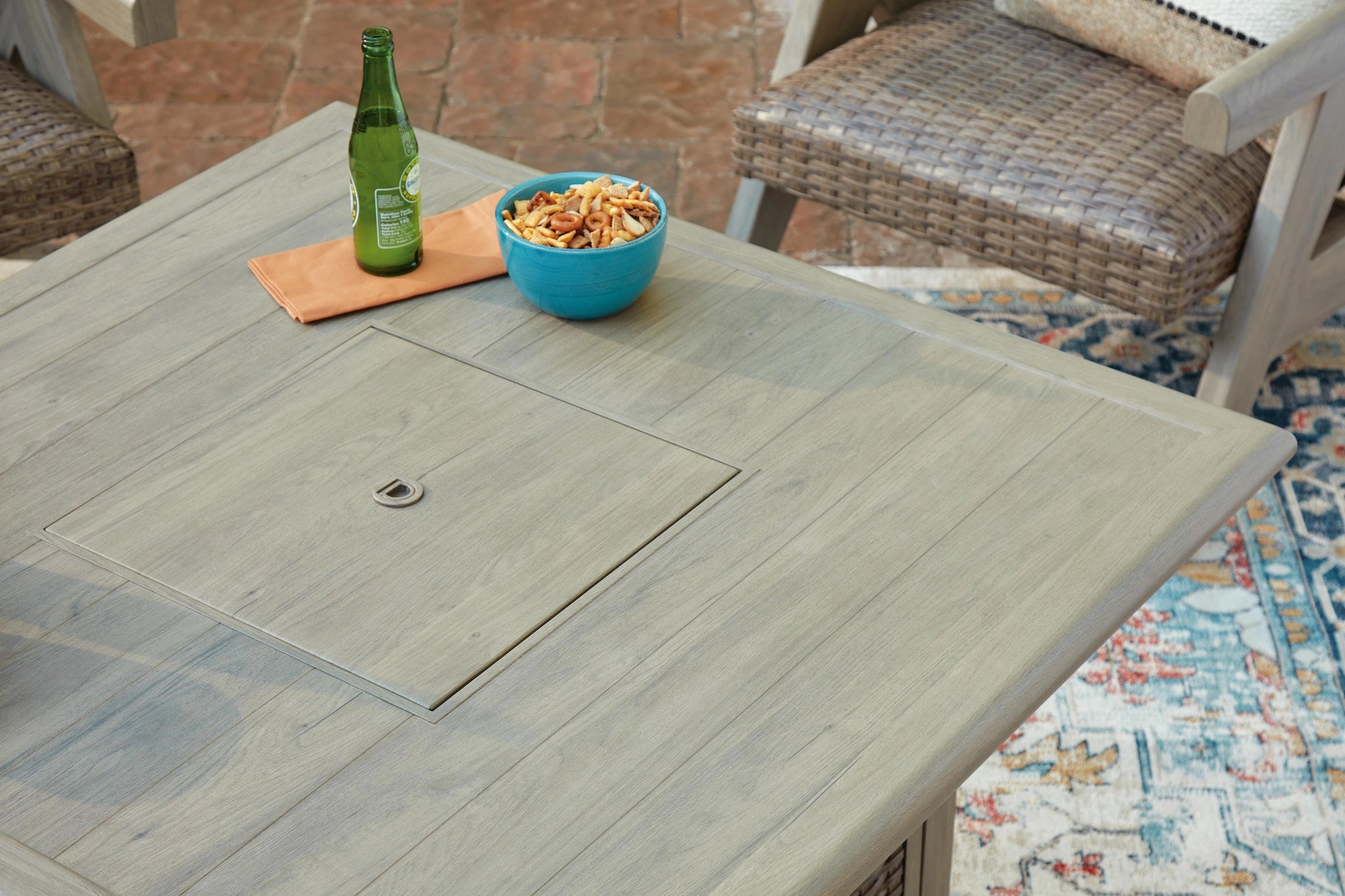 Cliff Trails Fire Pit Table
