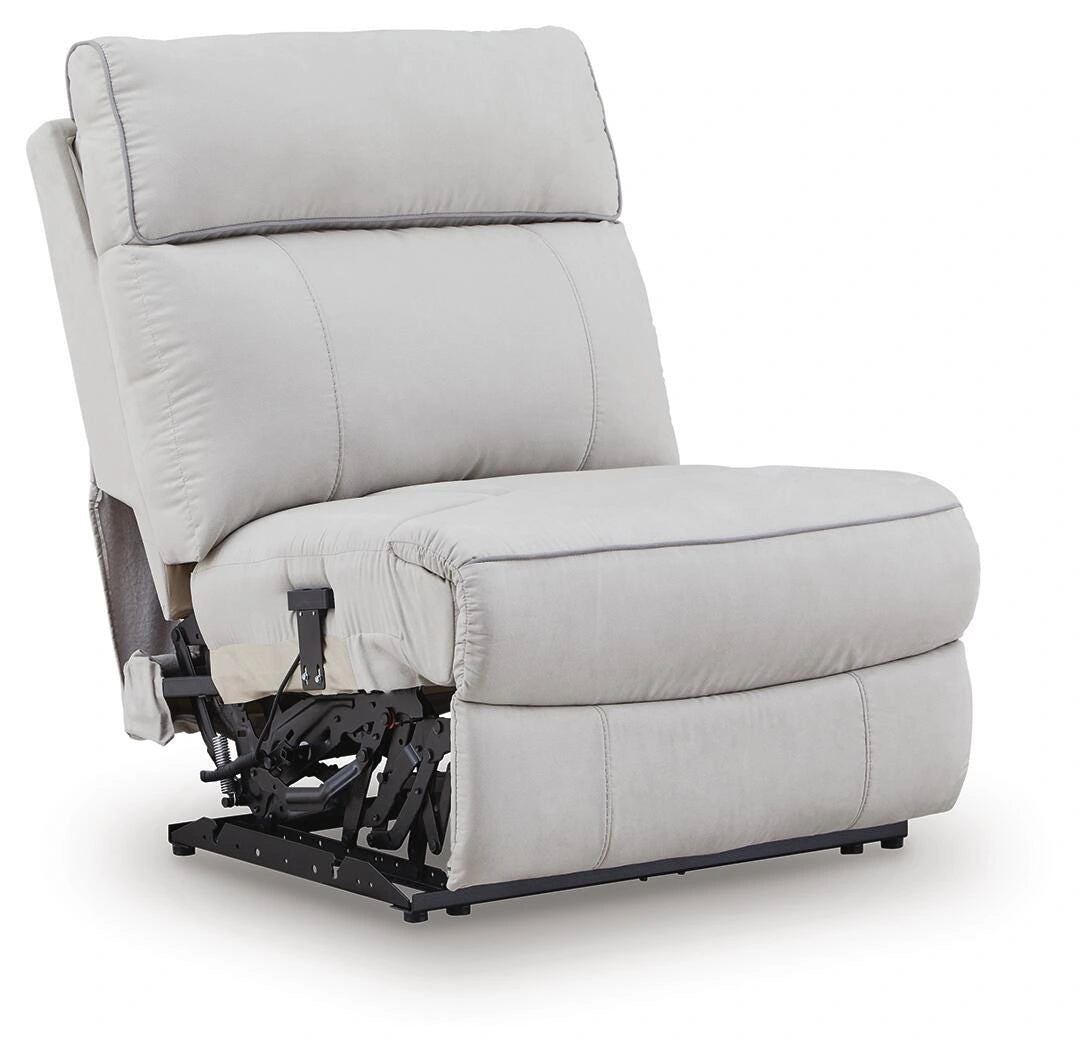 Social Pointe Reclining Sectional with Storage Consoles