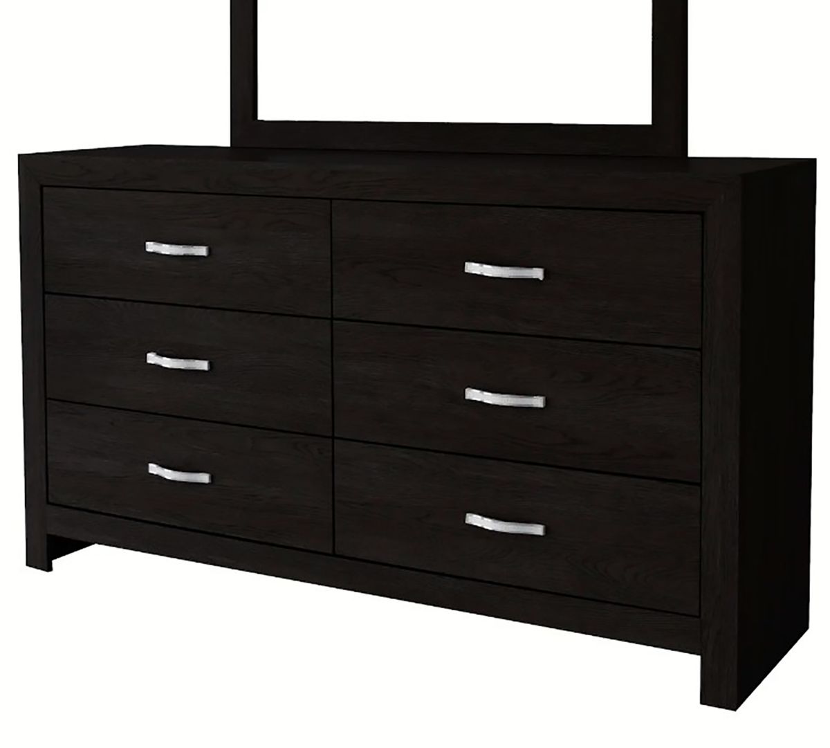 Crown Mark Furniture Jaylen 6 Drawer Dresser in Black image