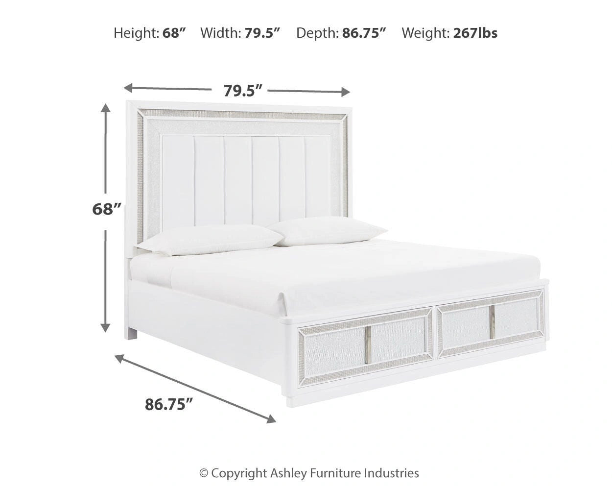 Chalanna Upholstered Storage Bed