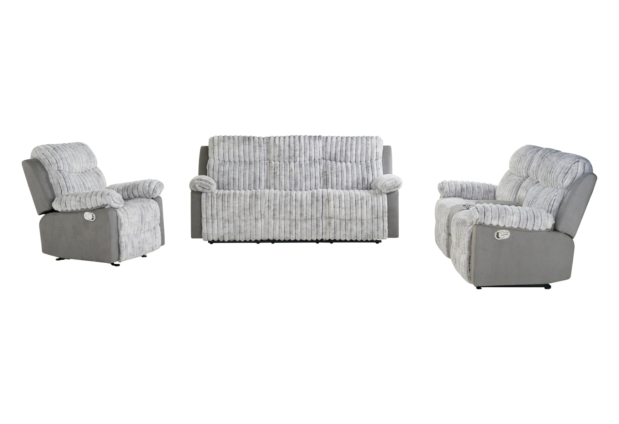 U6028 Reclining Sofa/Console Reclining Loveseat