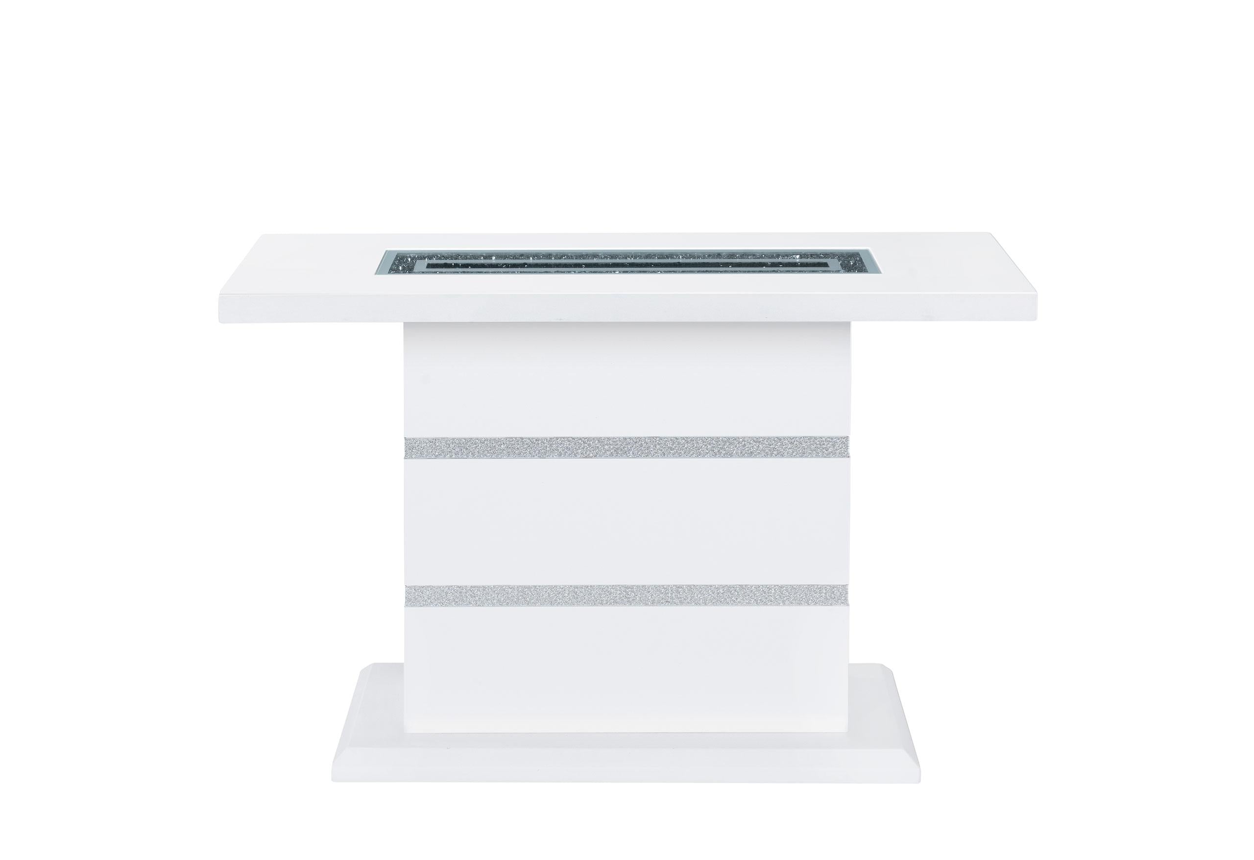 MONACO WHITE CONSOLE TABLE