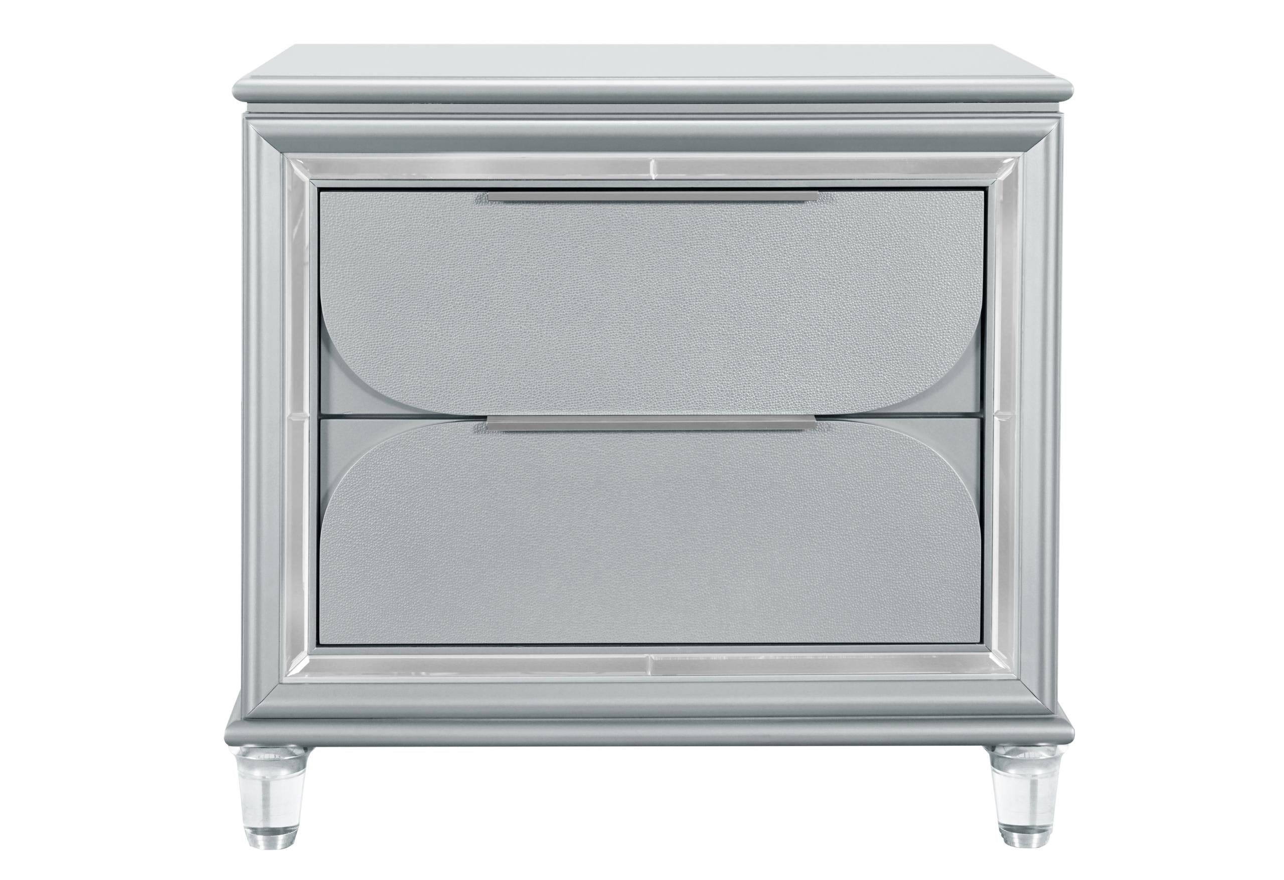 CALEB SILVER NIGHTSTAND