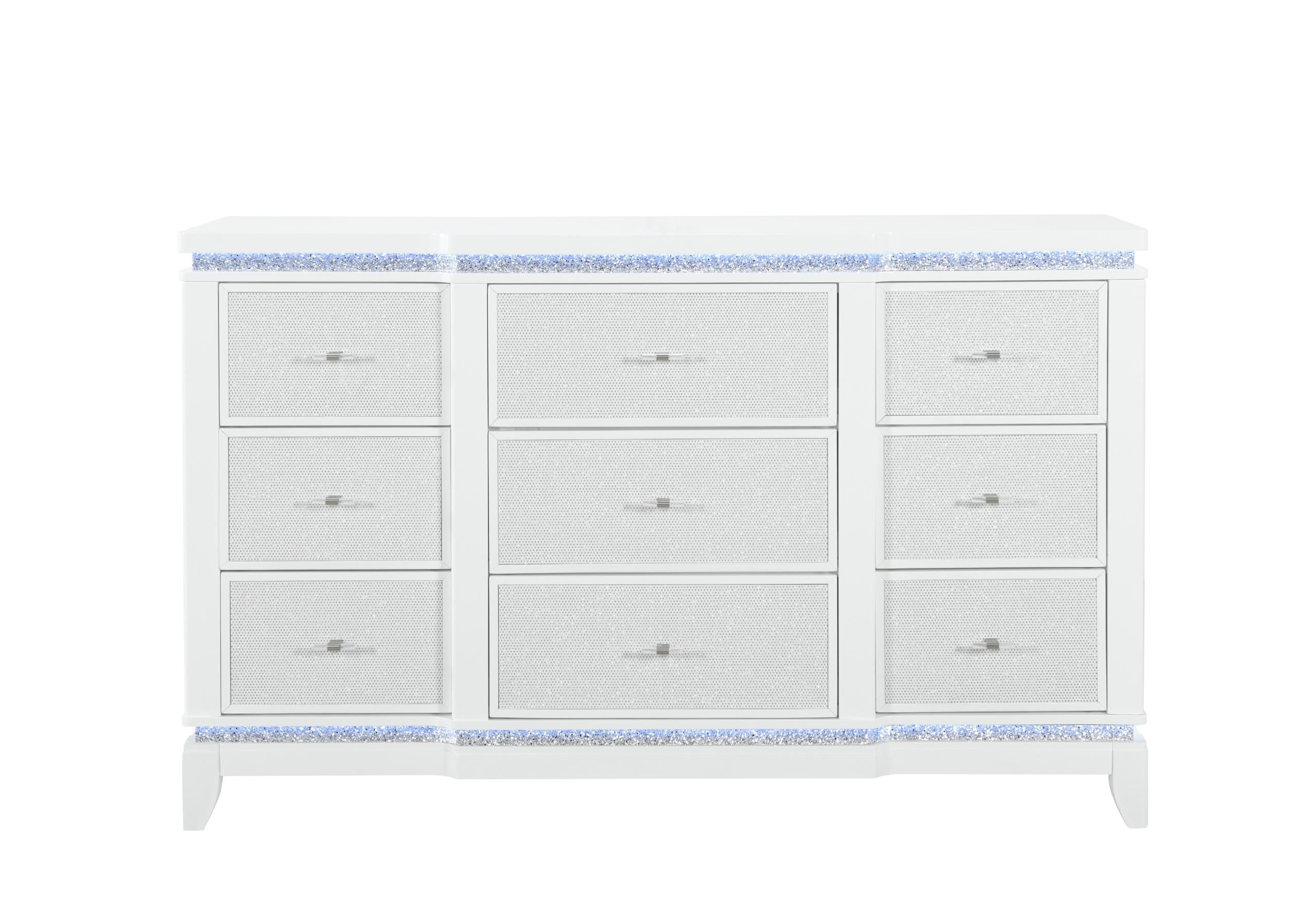 DRESSER WITH LED