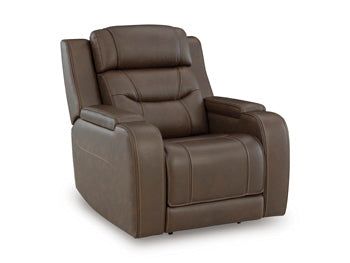 Knightington Power Recliner with Audio Seating