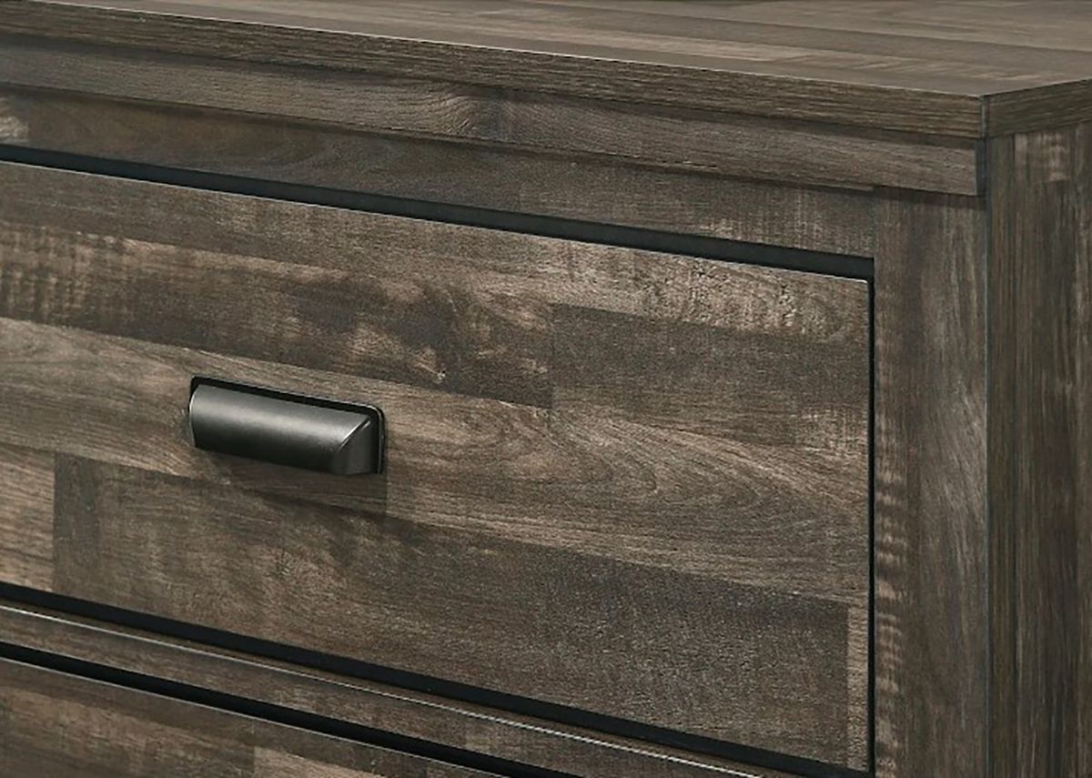 Carter 6 Drawer Dresser In Brown