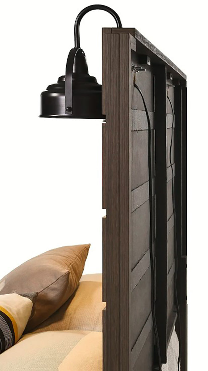 Carter Full Platform Bed In Brown