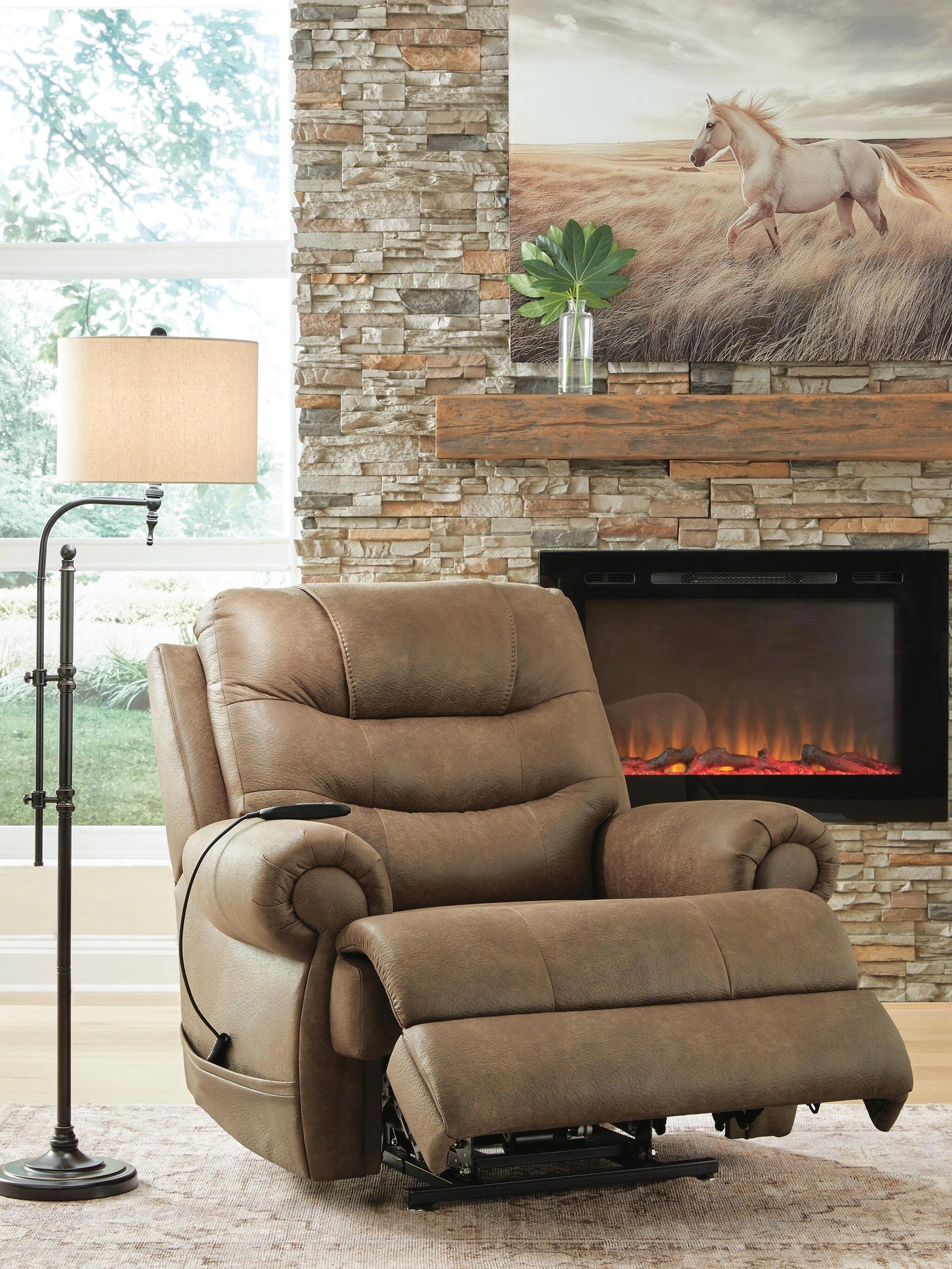Revived and Restored Power Lift Recliner
