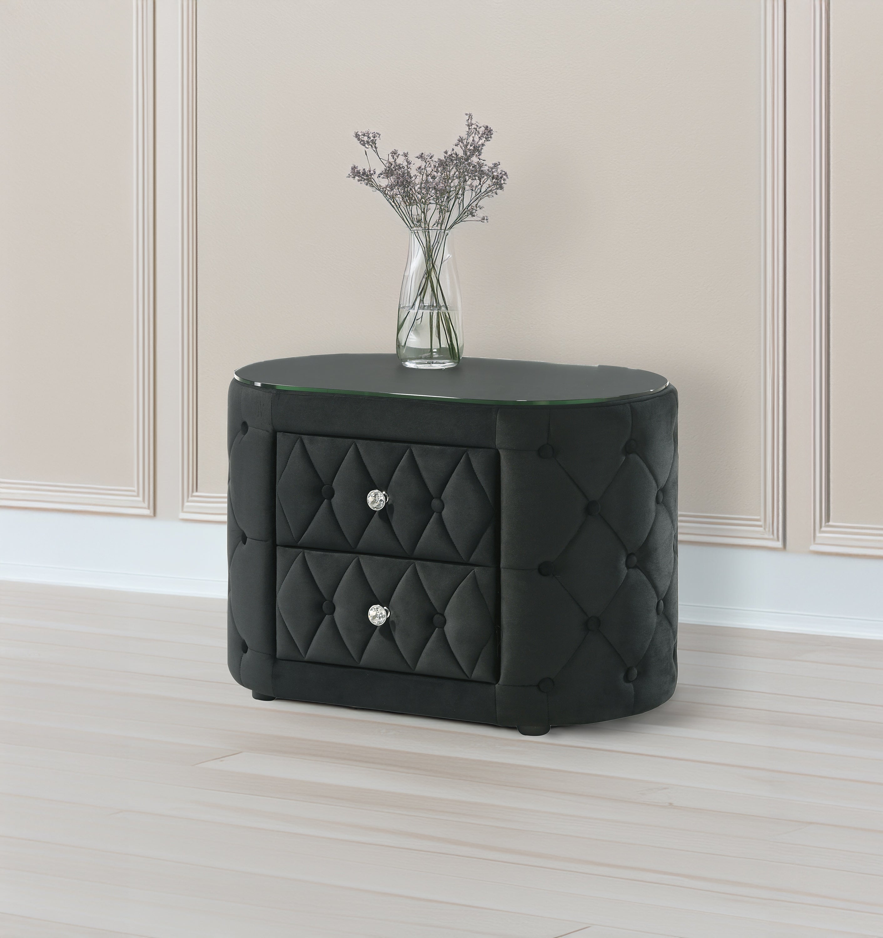 VOLTARE NIGHTSTAND BLACK
