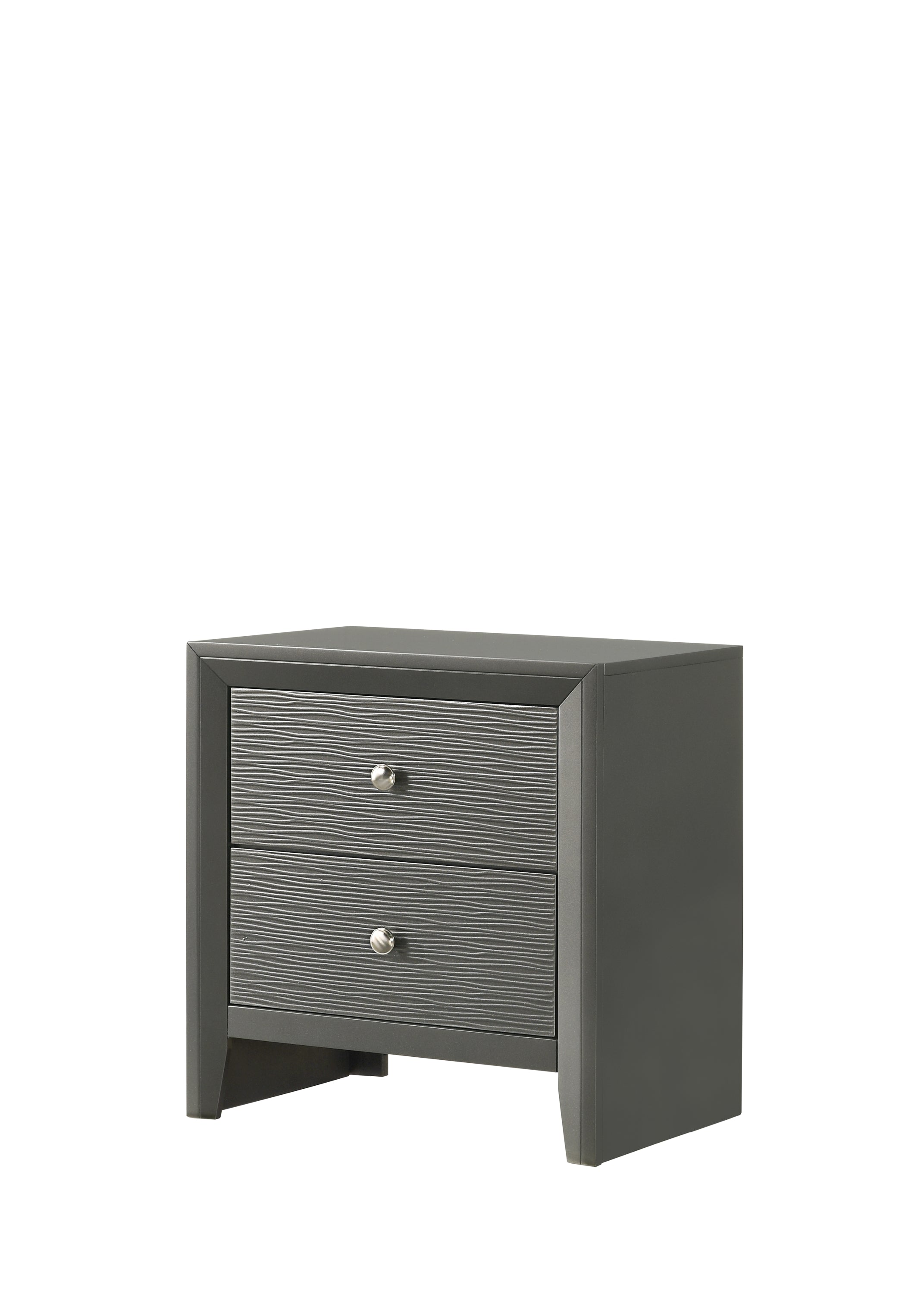 DENKER NIGHTSTAND GUN METAL
