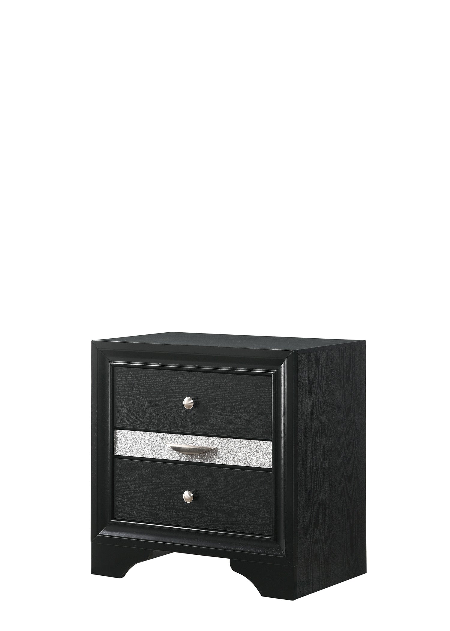 REGATA NIGHTSTAND BLACK/SILVER