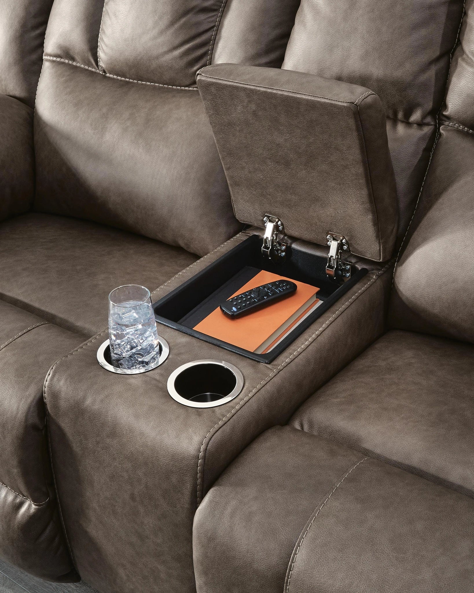 Lowilla Reclining Loveseat with Console