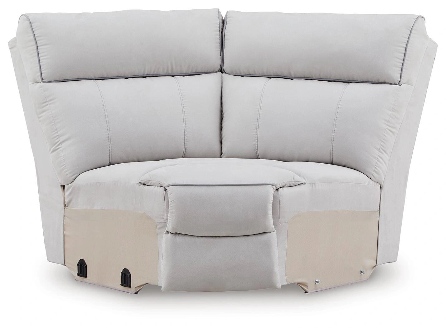 Social Pointe Reclining Sectional with Storage Consoles