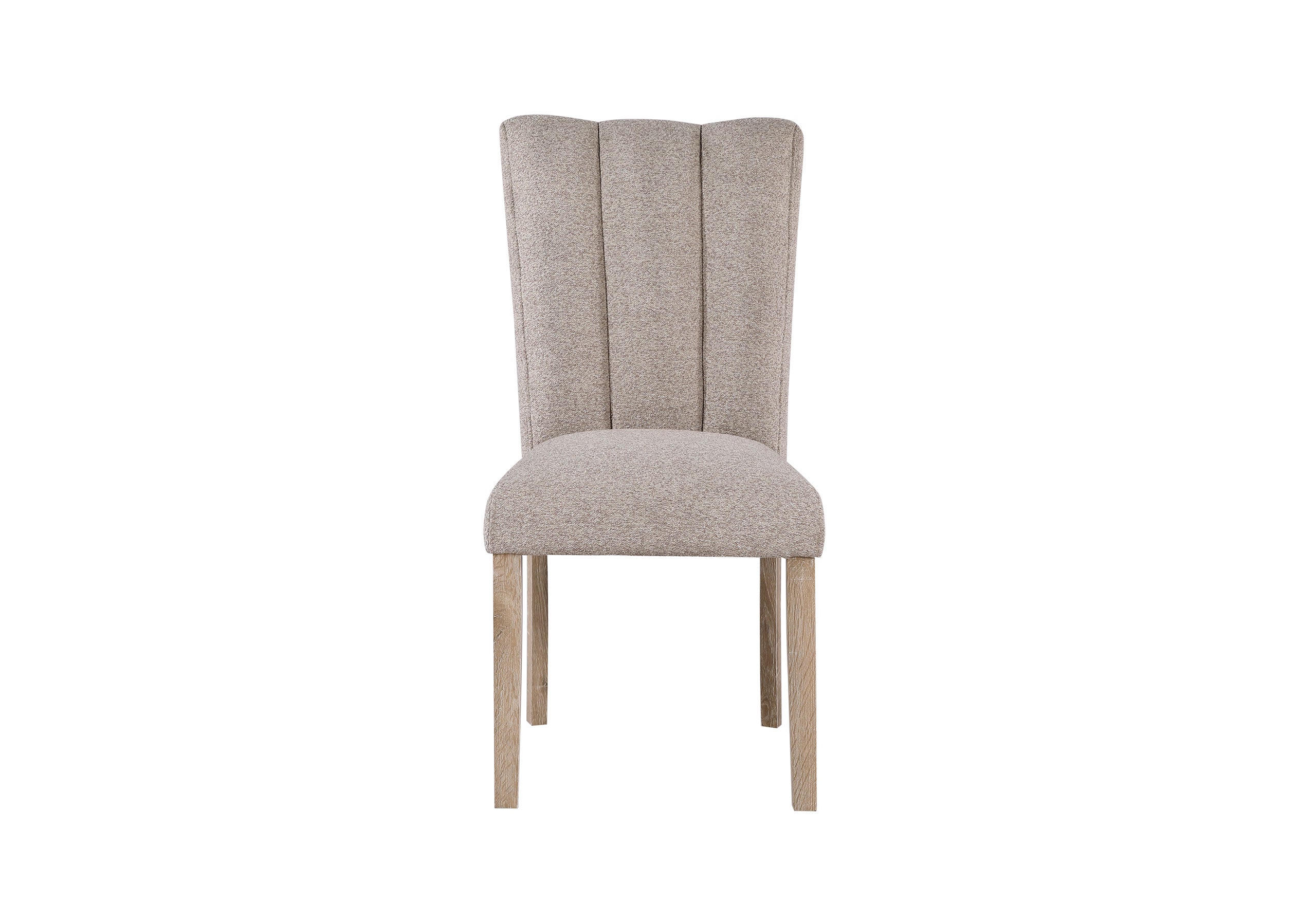 D02 NATURAL DINING TABLE + 8 D8683 DINING CHAIRS