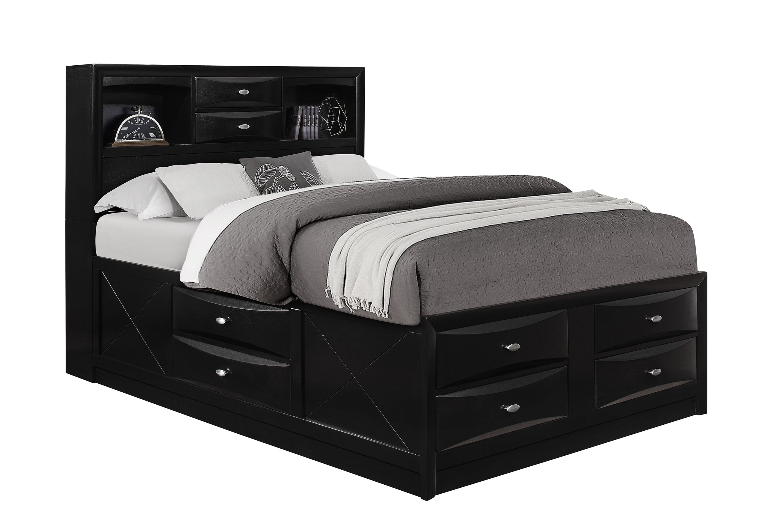 LINDA BLACK KING BED GROUP