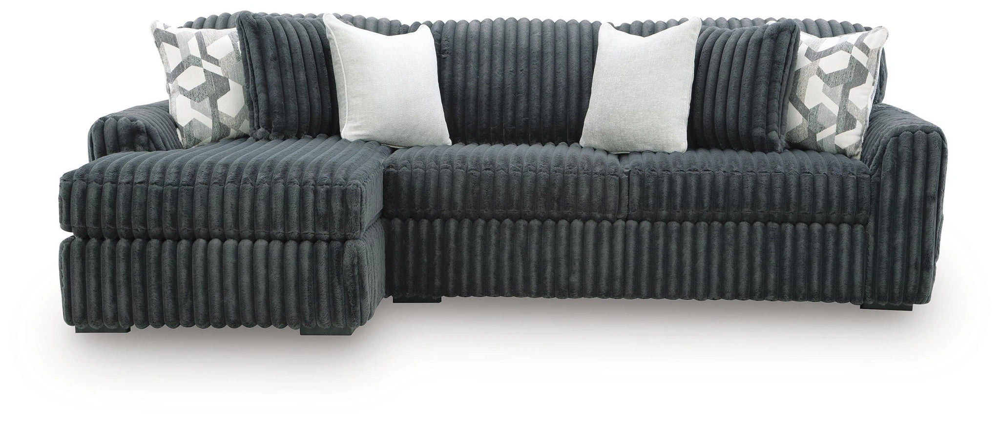 Midnight-Madness Sectional Sofa with Chaise