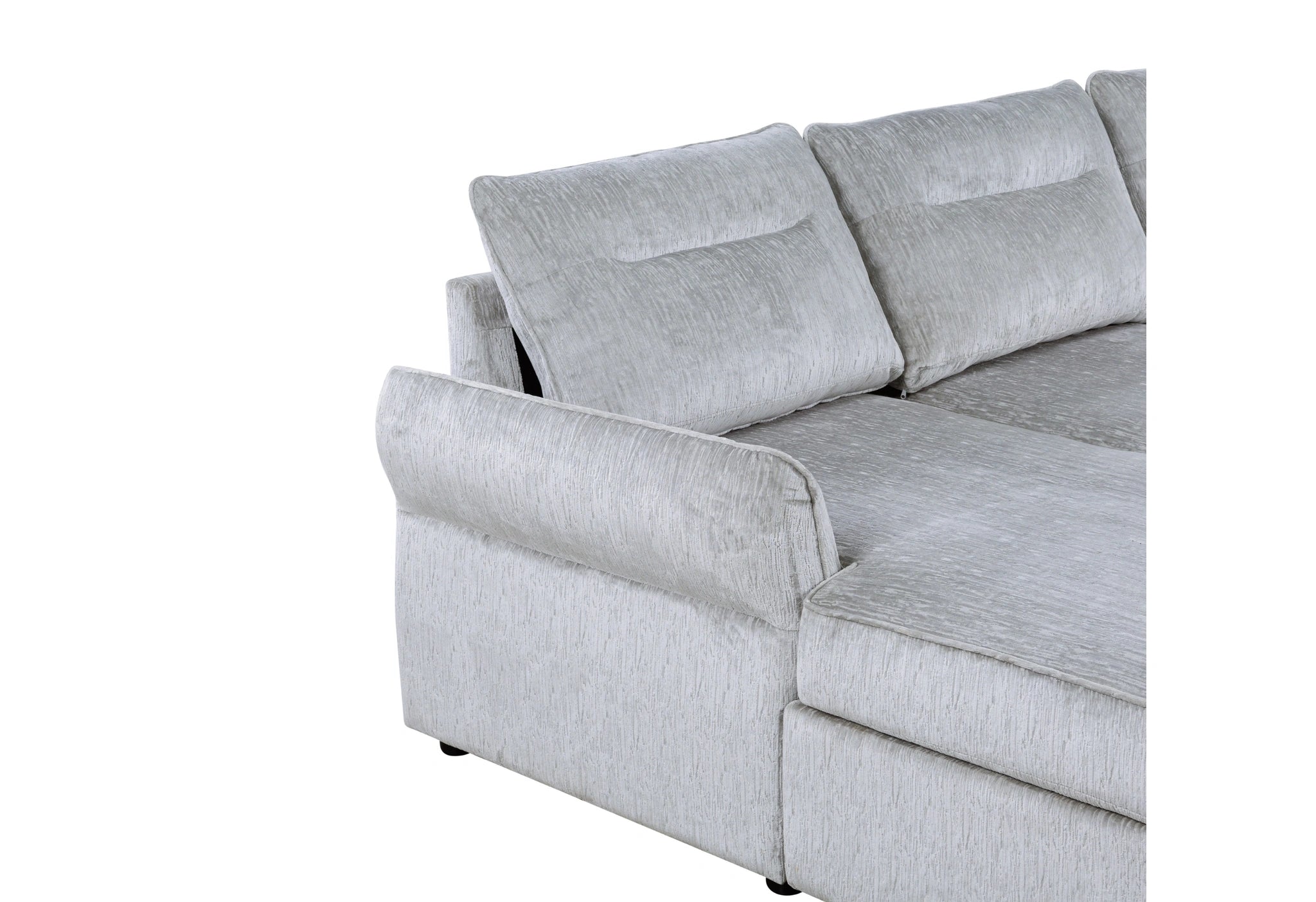 U0301 Grey Pull Out Sofa Bed