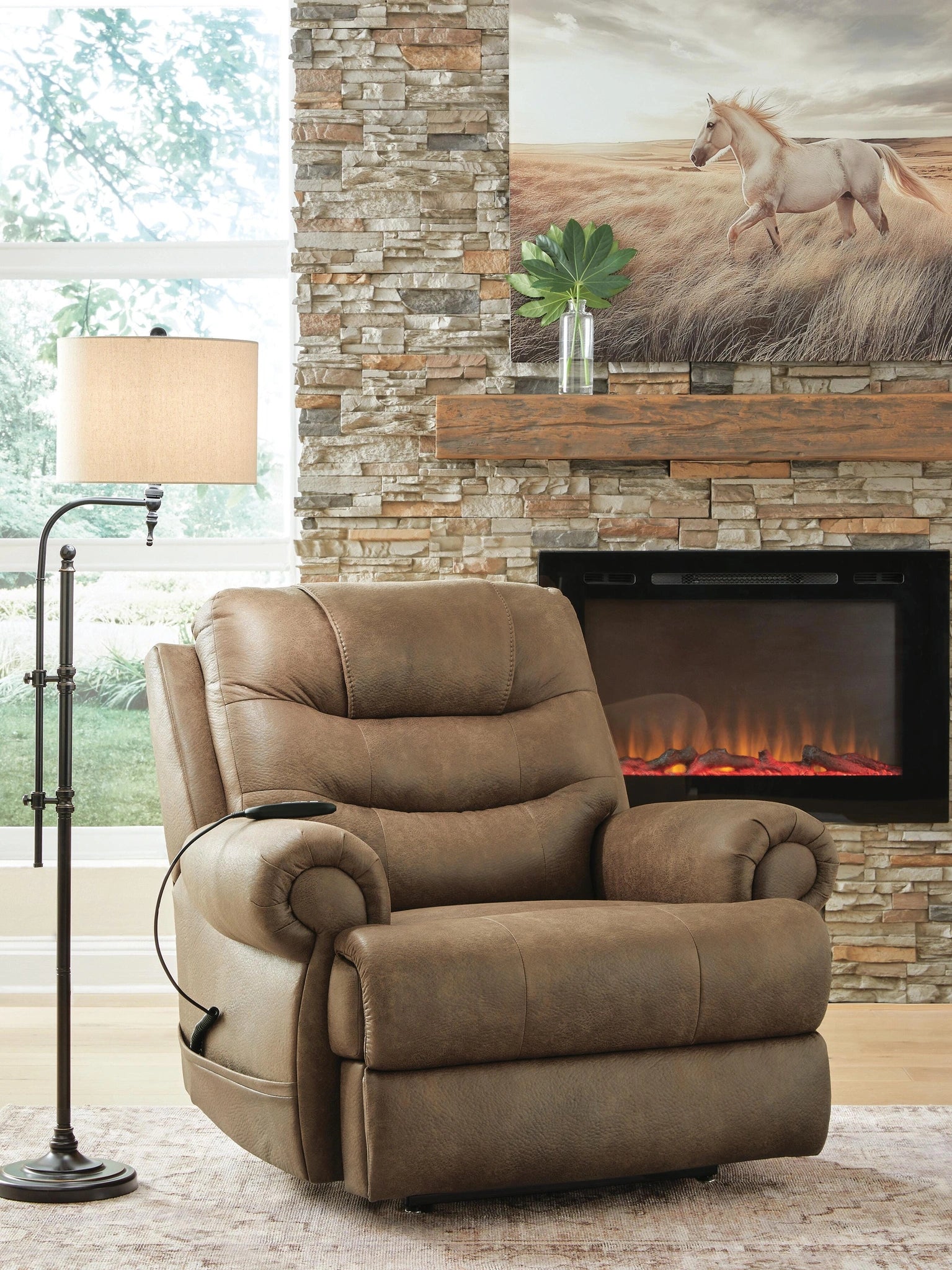 Revived and Restored Power Lift Recliner