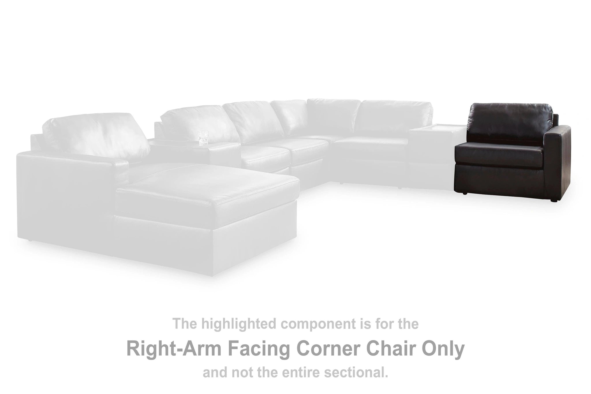 Modmax II Sectional Loveseat with Audio Console