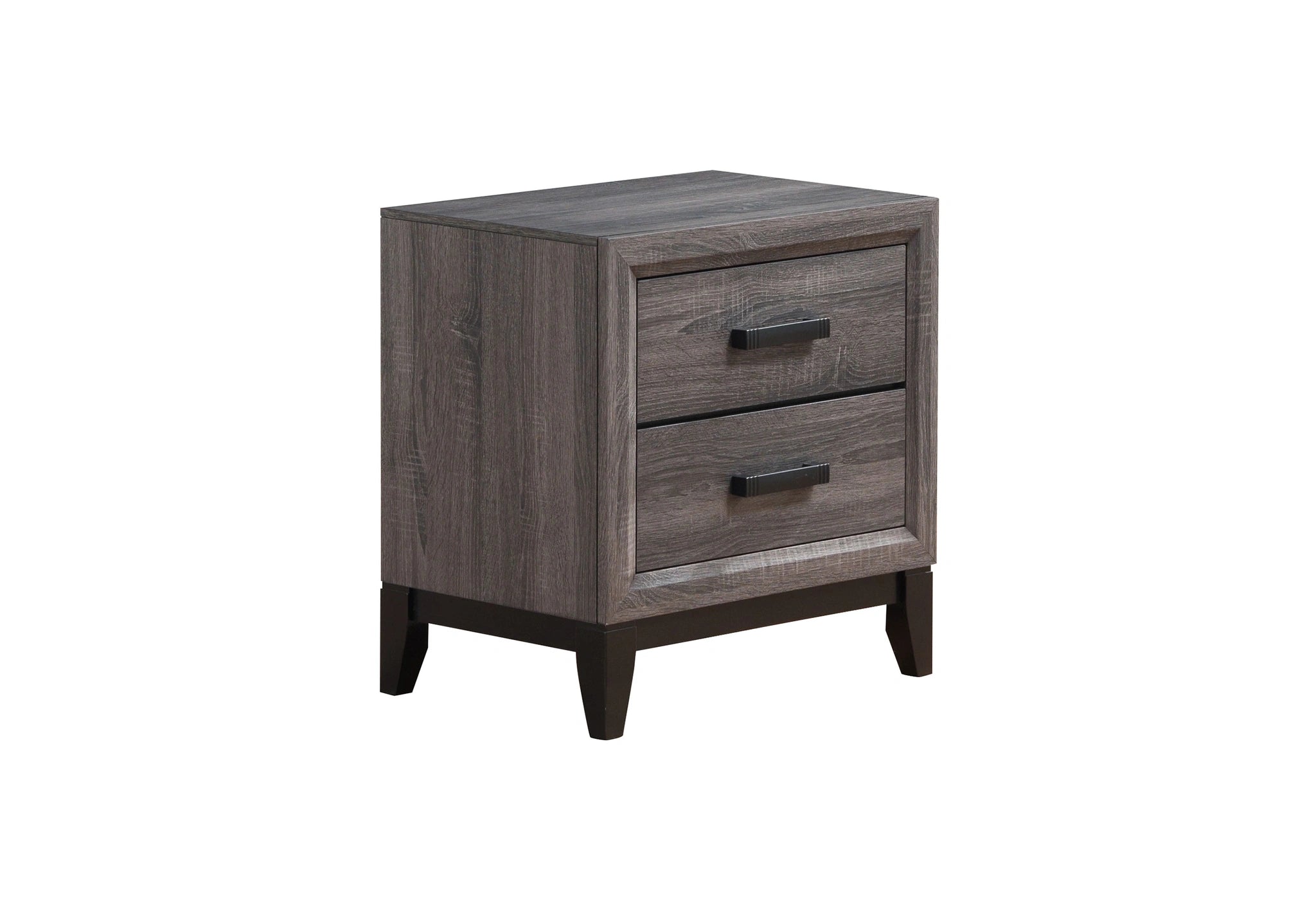 Kate Grey Queen Bed, Dresser, Mirror, Chest and 2 Nightstands