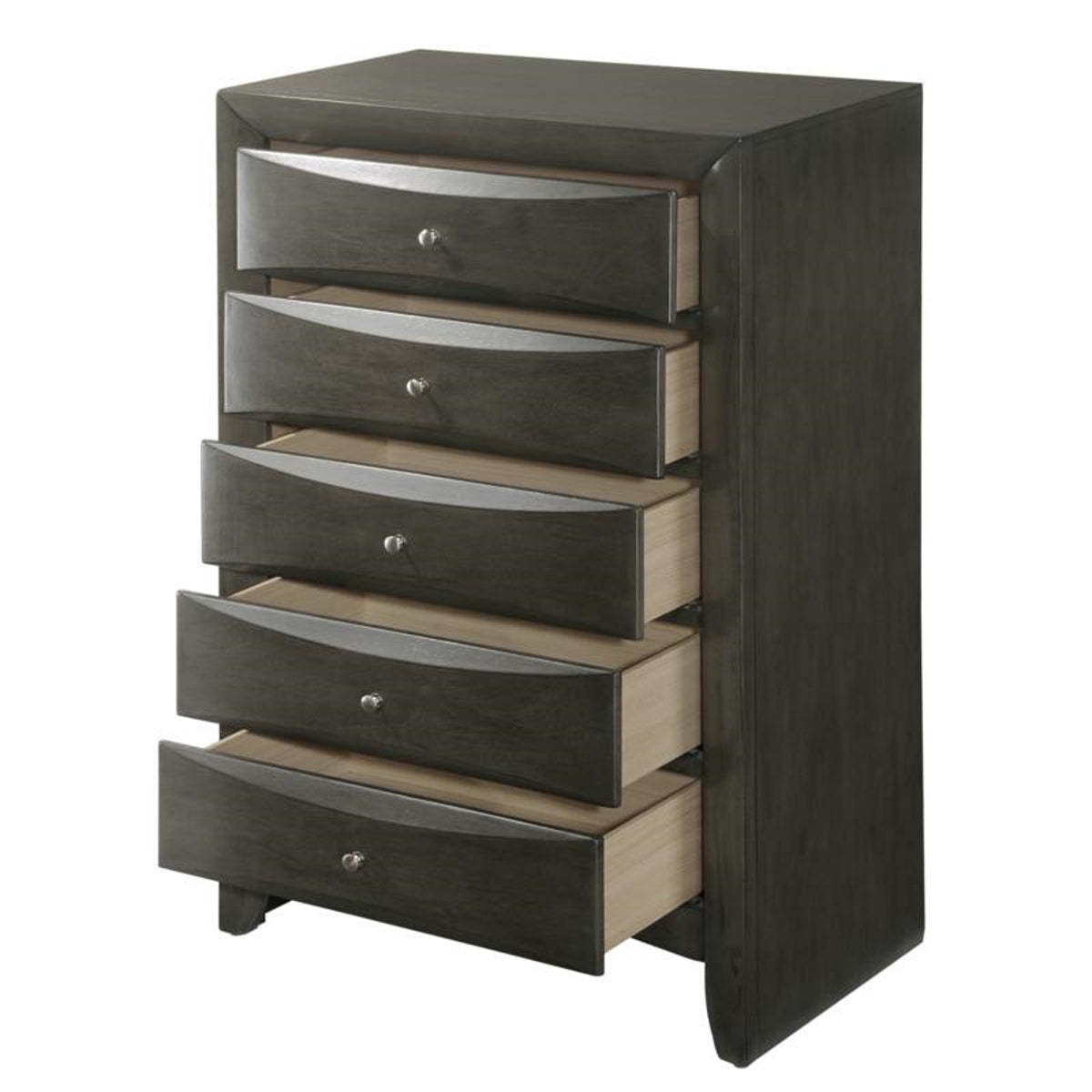 Crown Mark Emily Chest in Grey