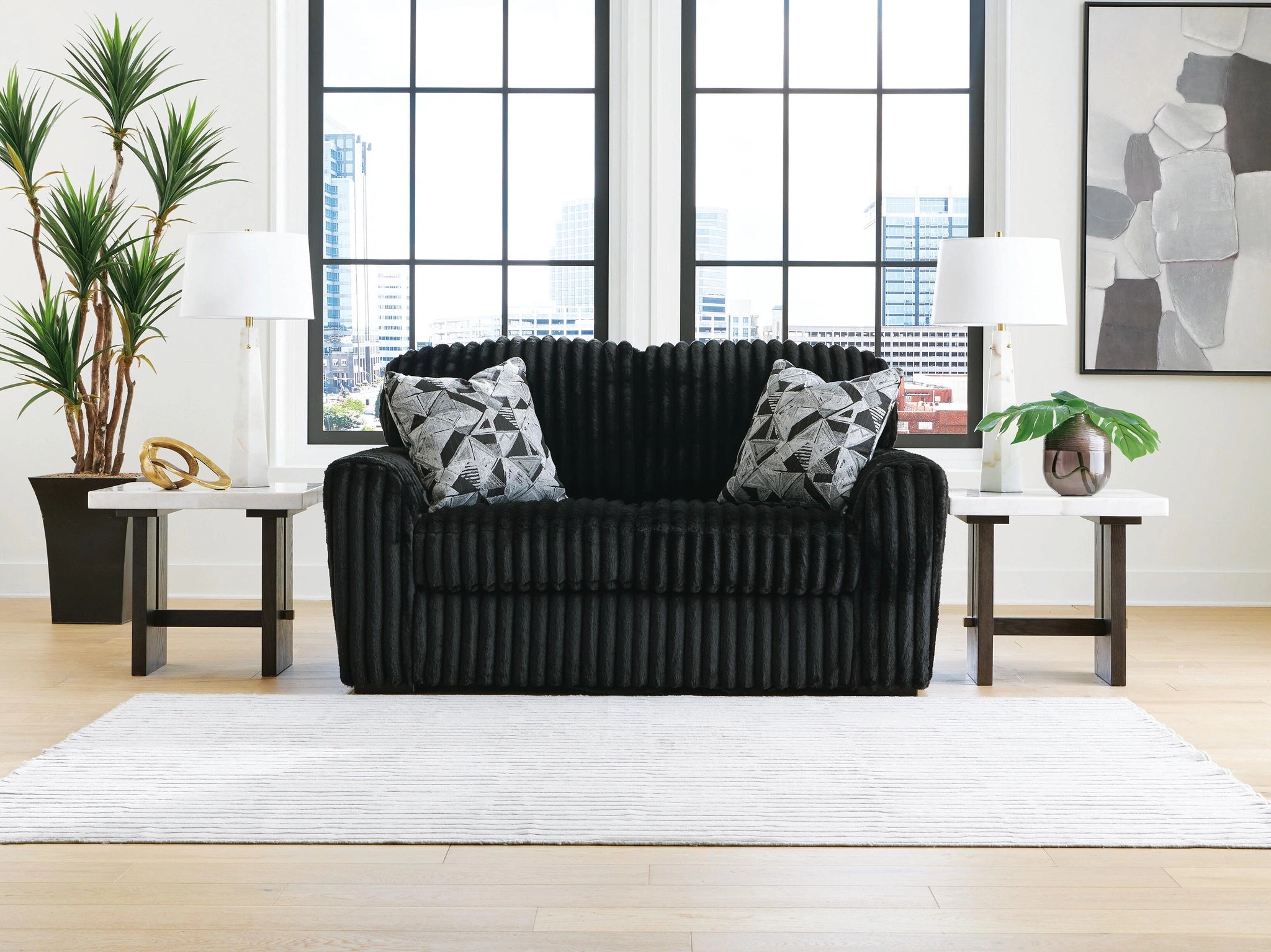 Midnight-Madness Loveseat