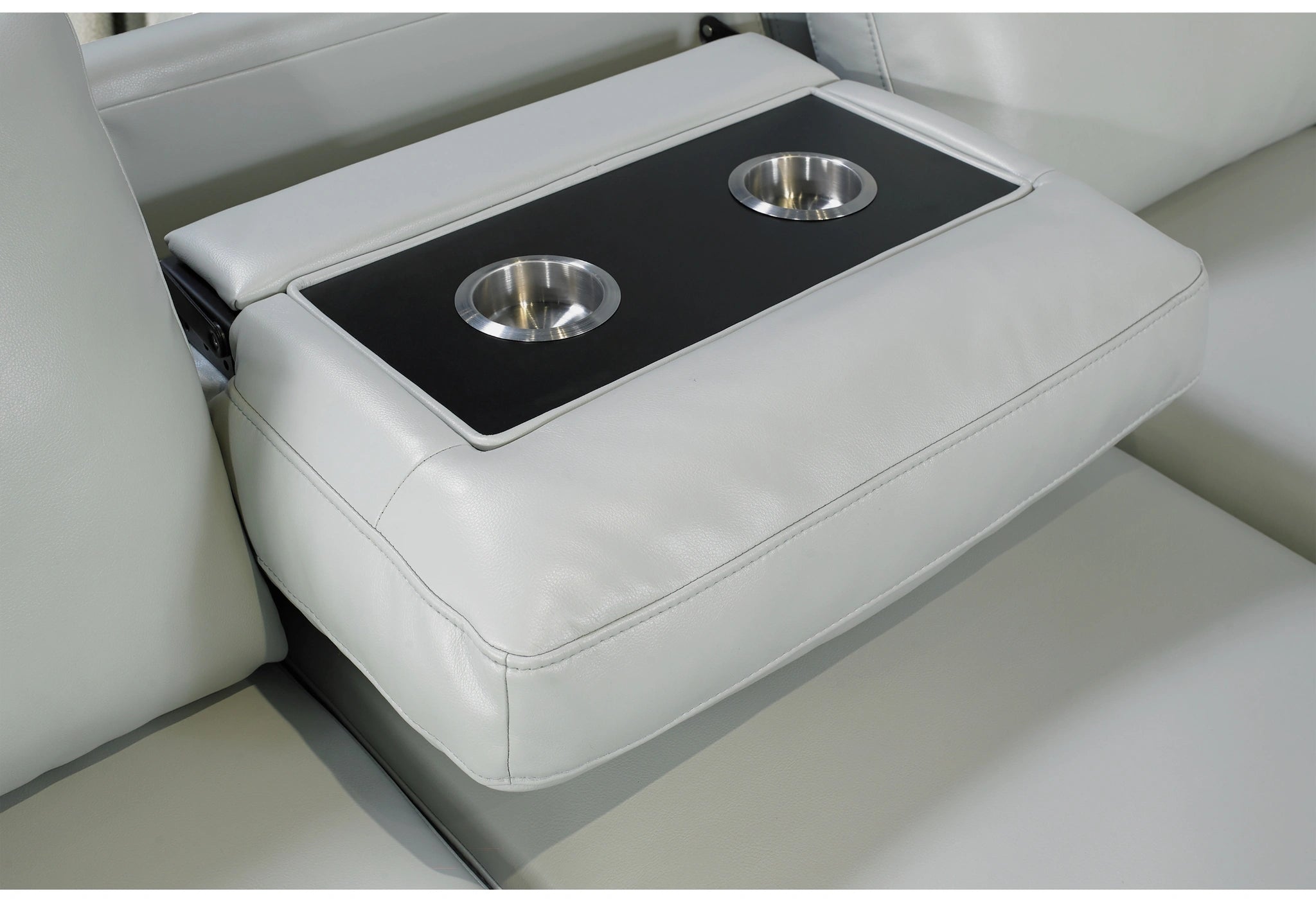 U0212 Blanche Silver Pull Out Sofa Bed