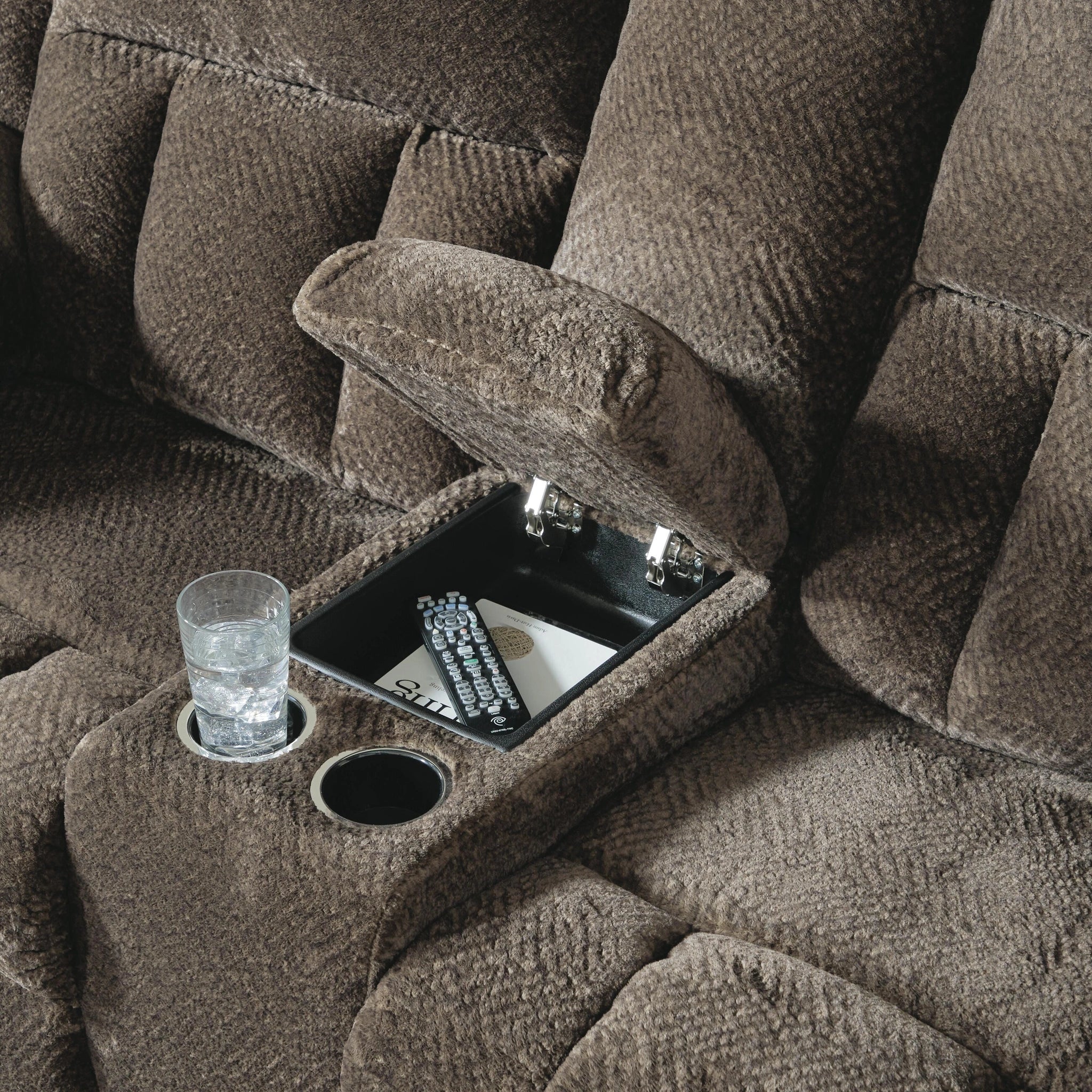 Frohn Reclining Loveseat with Console