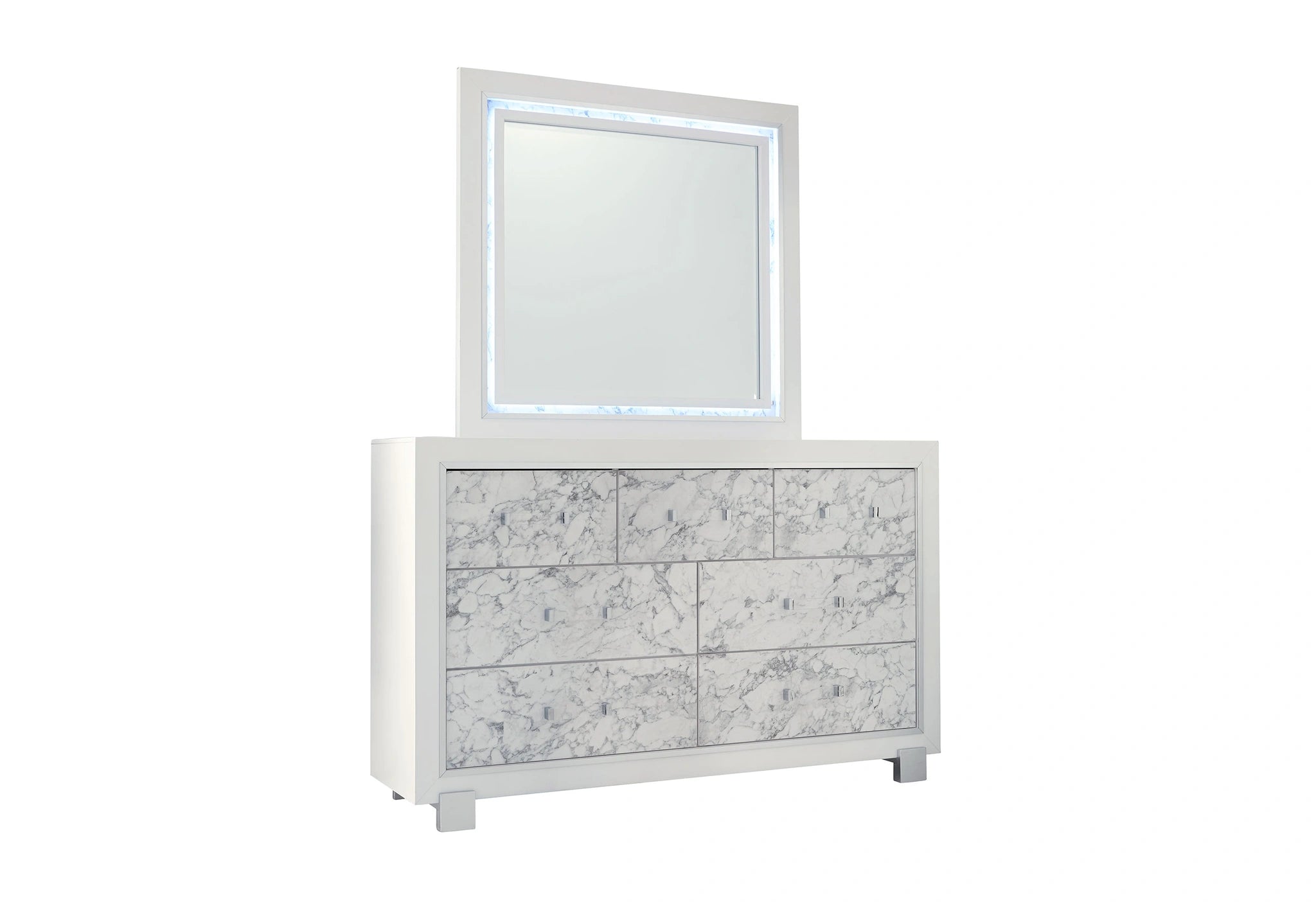 Santorini White Dresser