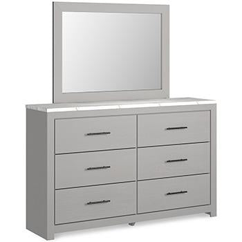 Cottonburg Dresser and Mirror