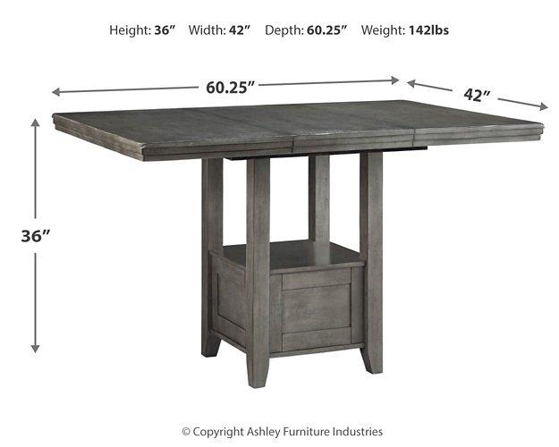 Hallanden Counter Height Dining Room Set