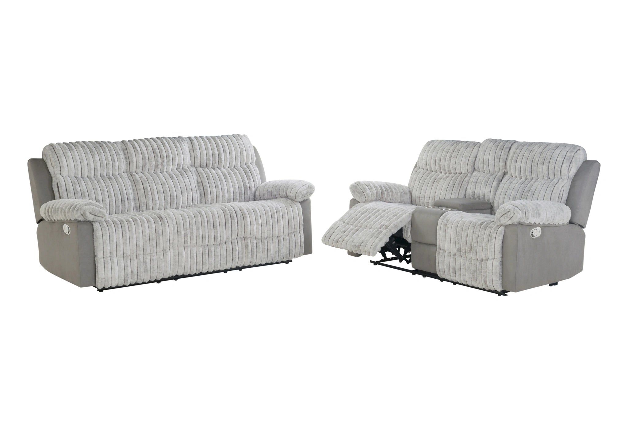 U6028 Reclining Sofa/Console Reclining Loveseat