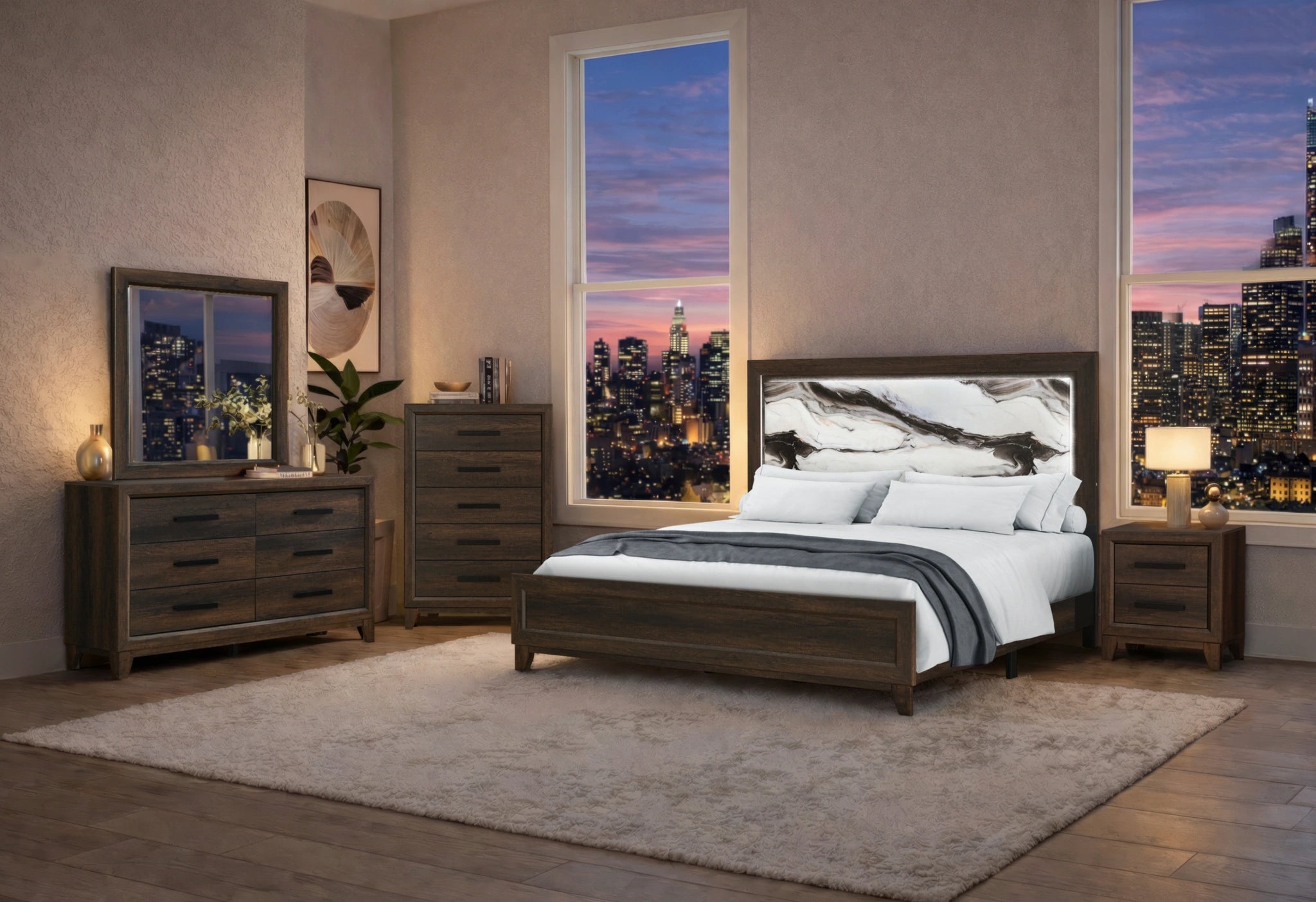 Harmony Brown Dresser