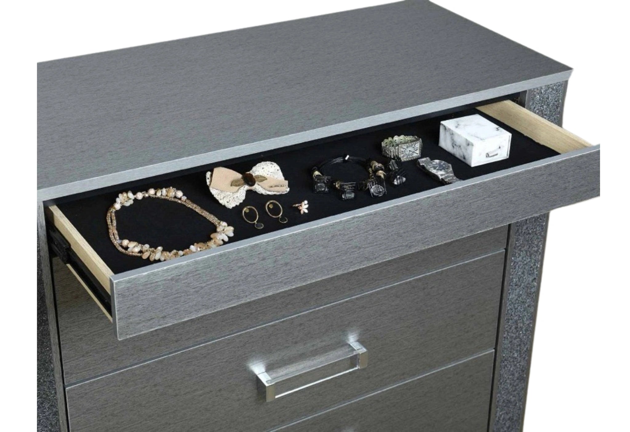 Logan Silver Dresser