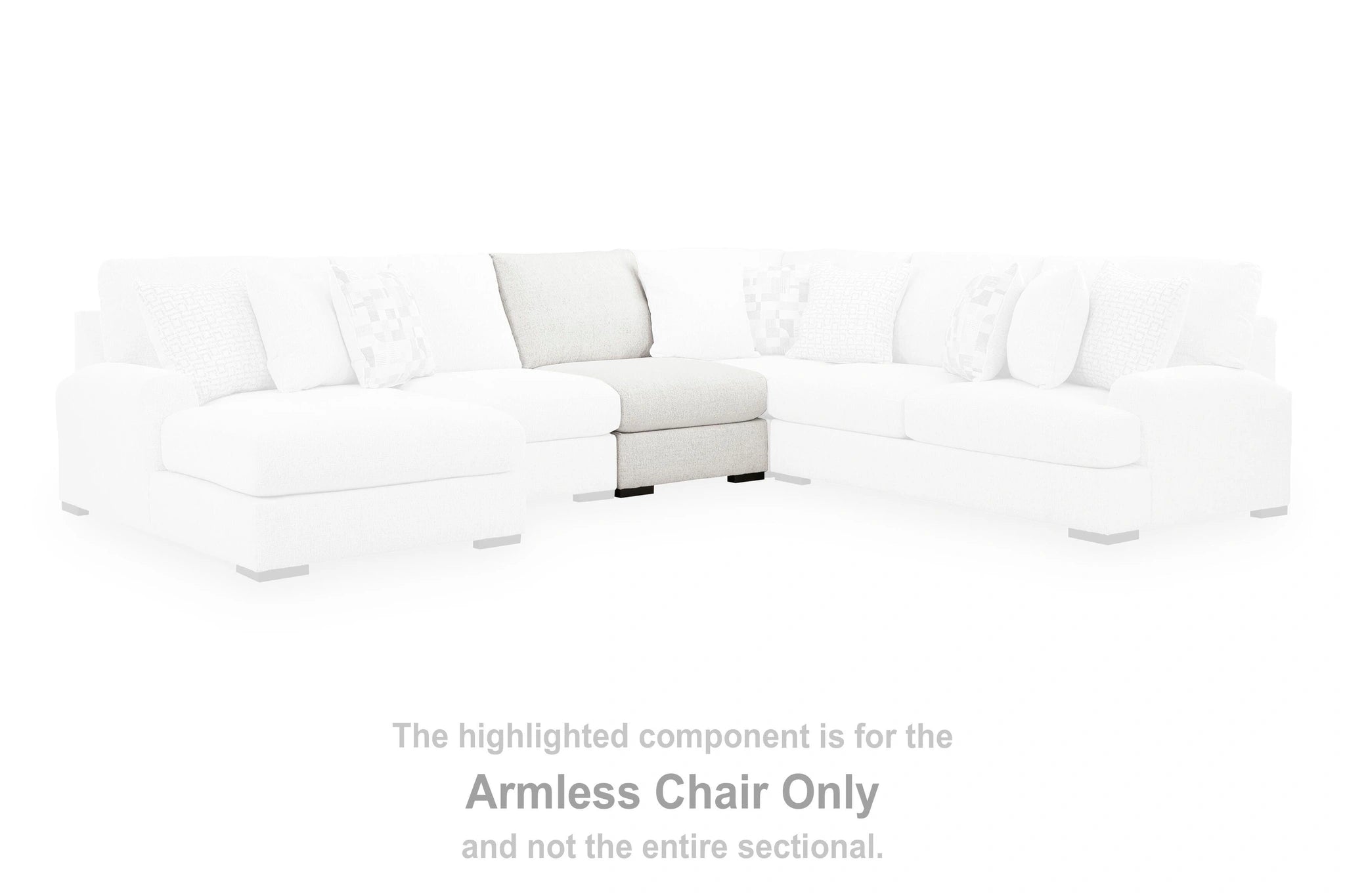 Misty-Lakes Double Chaise Sectional