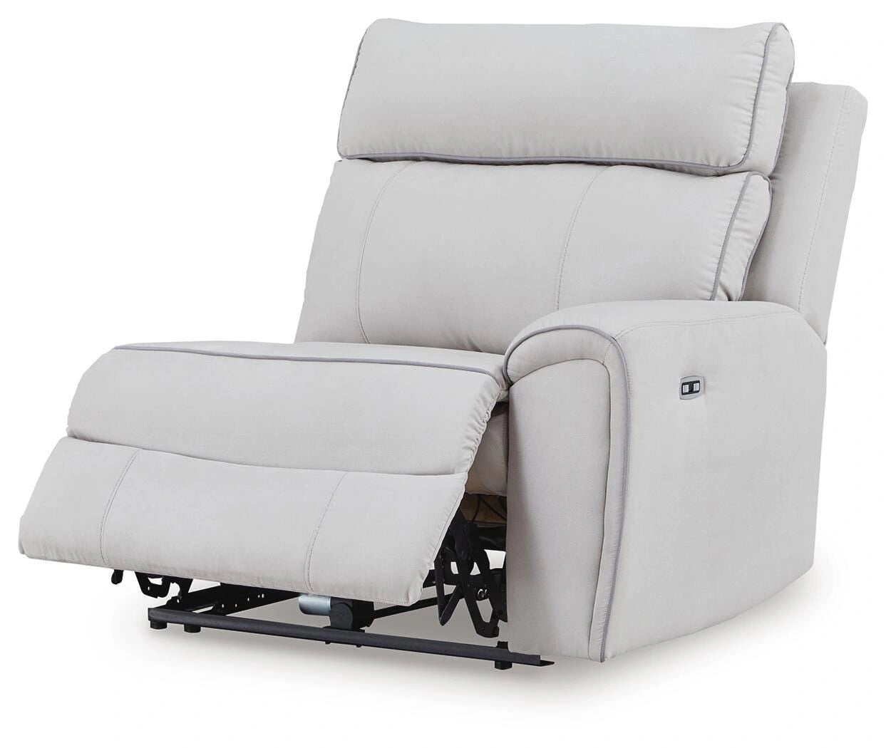 Social Pointe Reclining Sectional with Storage Consoles