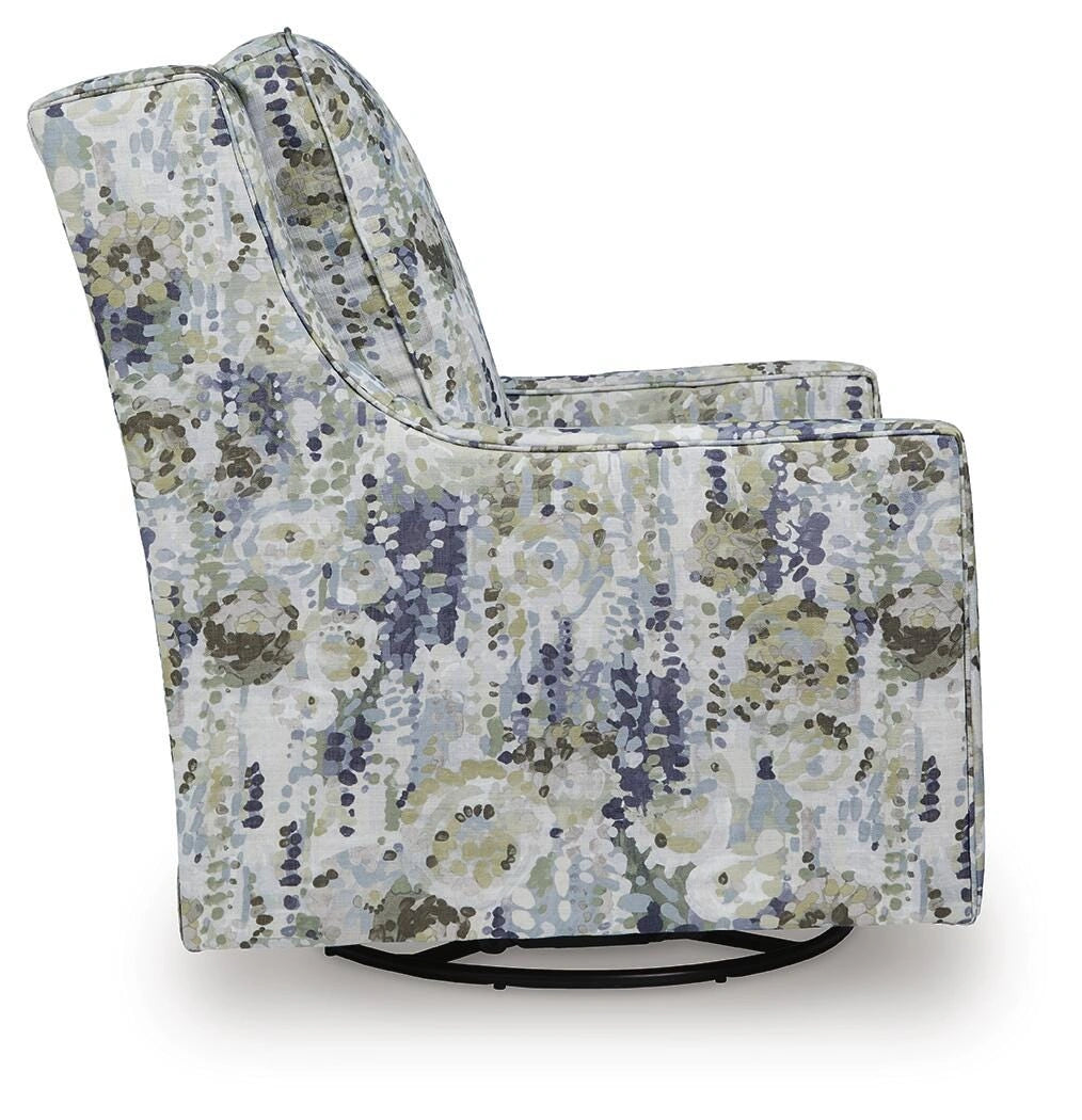 Dustinford Swivel Glider Accent Chair
