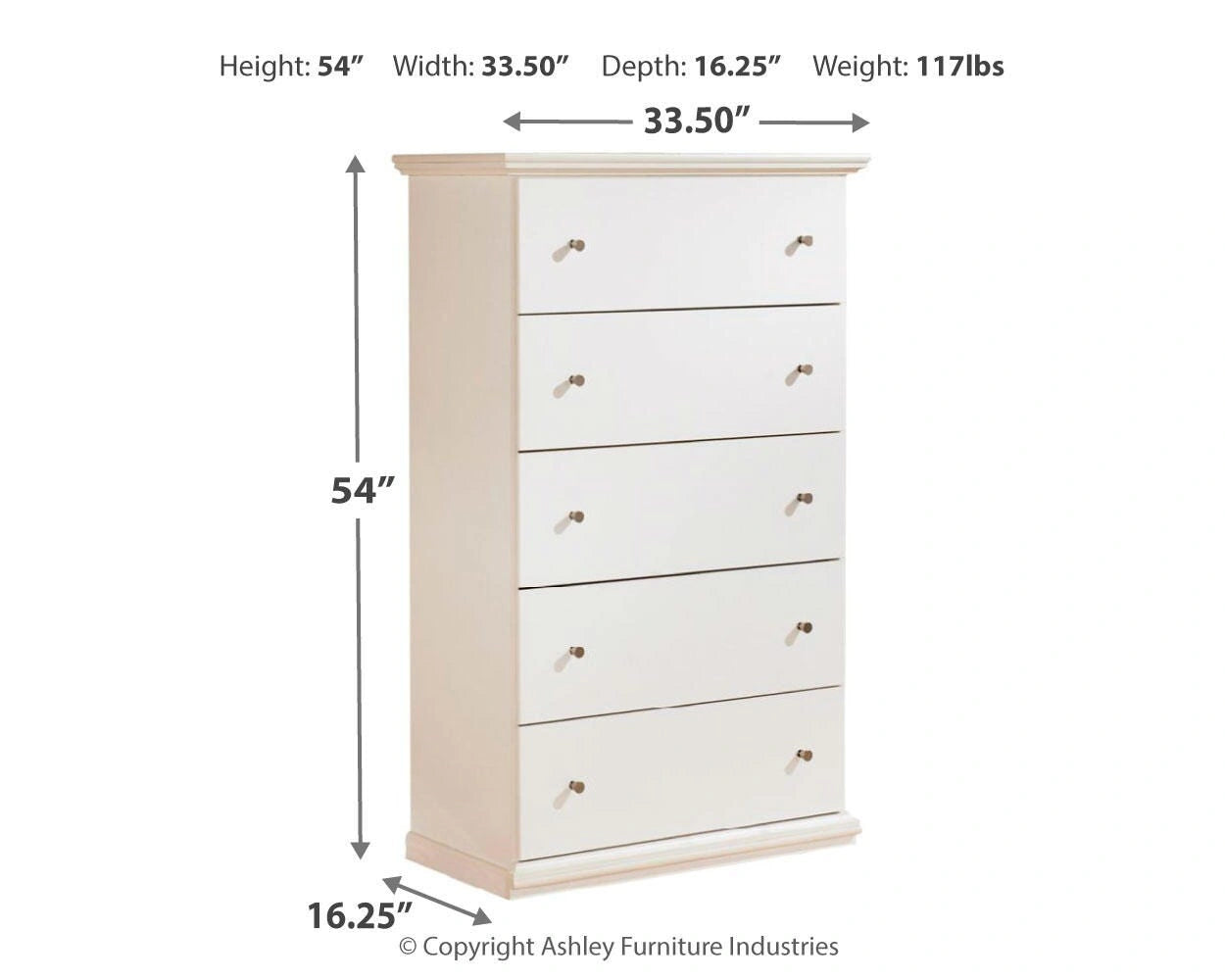Bostwick Shoals Youth Chest of Drawers