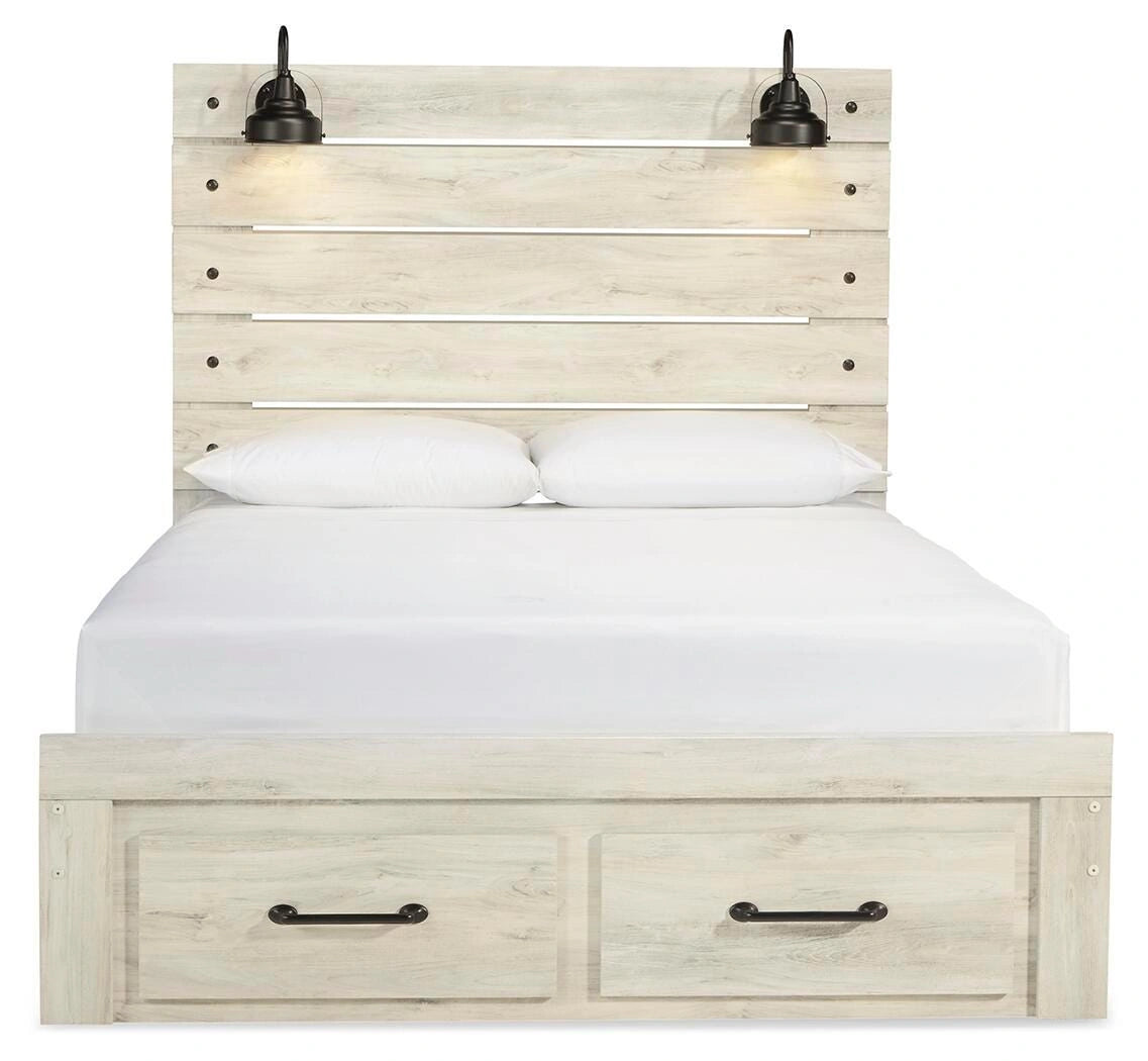 Cambeck Bed with 2 Storage Drawers