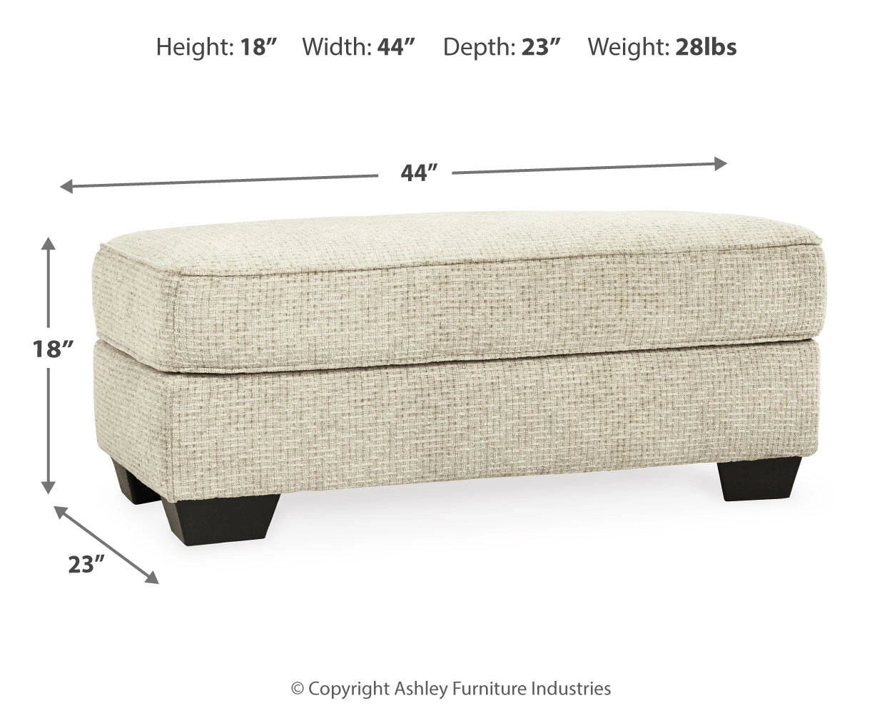 Monaghan Oversized Chair and Ottoman