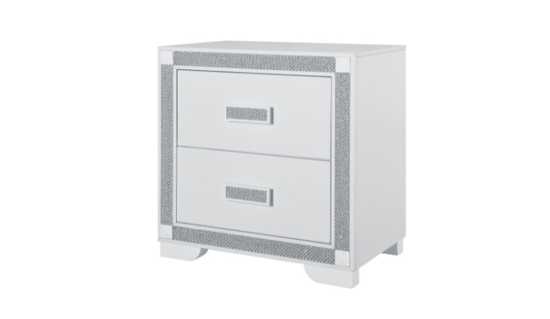 SOLEIL WHITE NIGHTSTAND