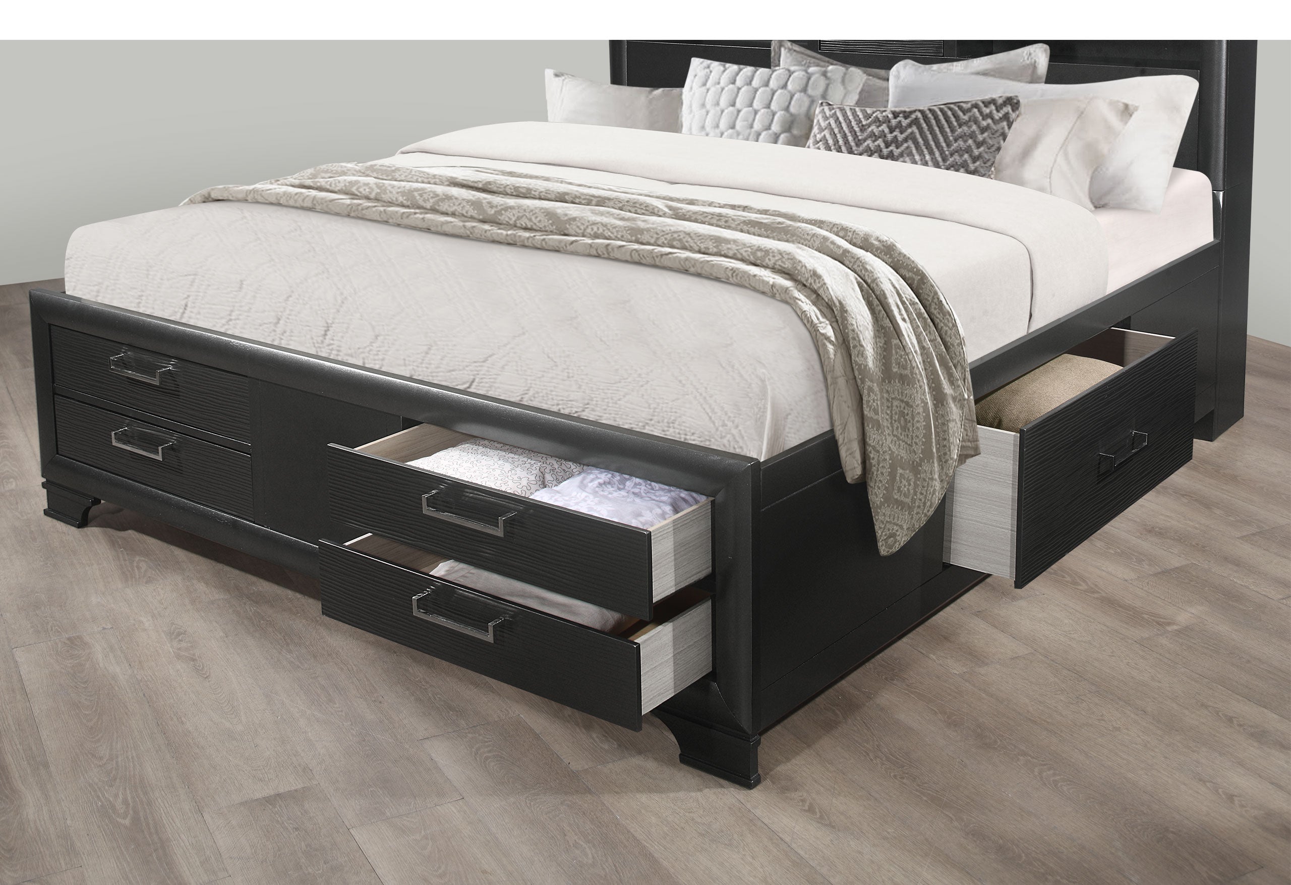JORDYN GREY FULL BED GROUP