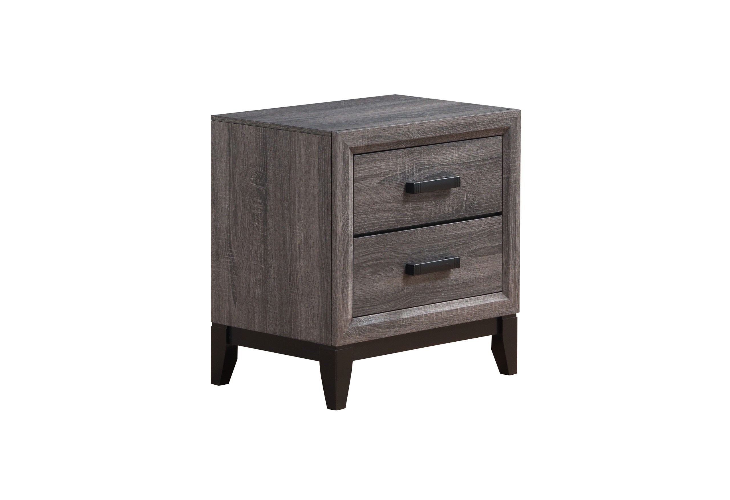 KATE GREY QUEEN BED, DRESSER, MIRROR, CHEST AND 2 NIGHTSTANDS
