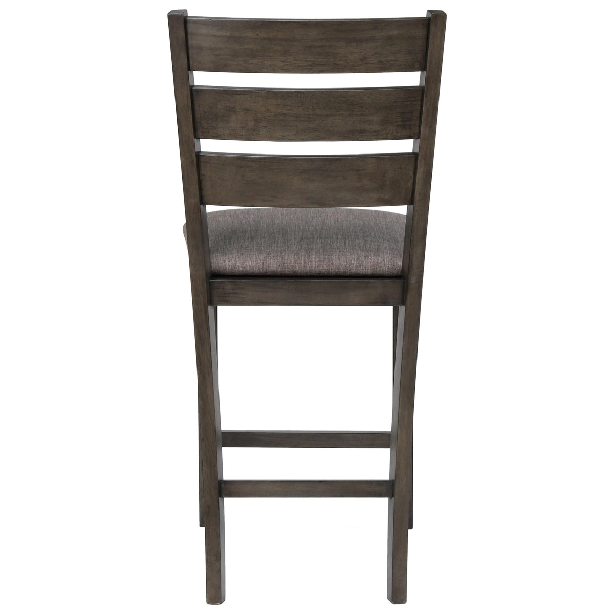 Crown Mark Bardstown Counter Height Chair (Set of 2) in Gray 2752GY-S-24